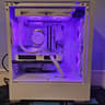 ⚪White 1440p PC🖥️Ryzen 5 7600X|RTX 4070 12GB|1TB NVME|32GB DDR5|Wifi/Bt|Win 11 | Free Shipping!🖥️⚪