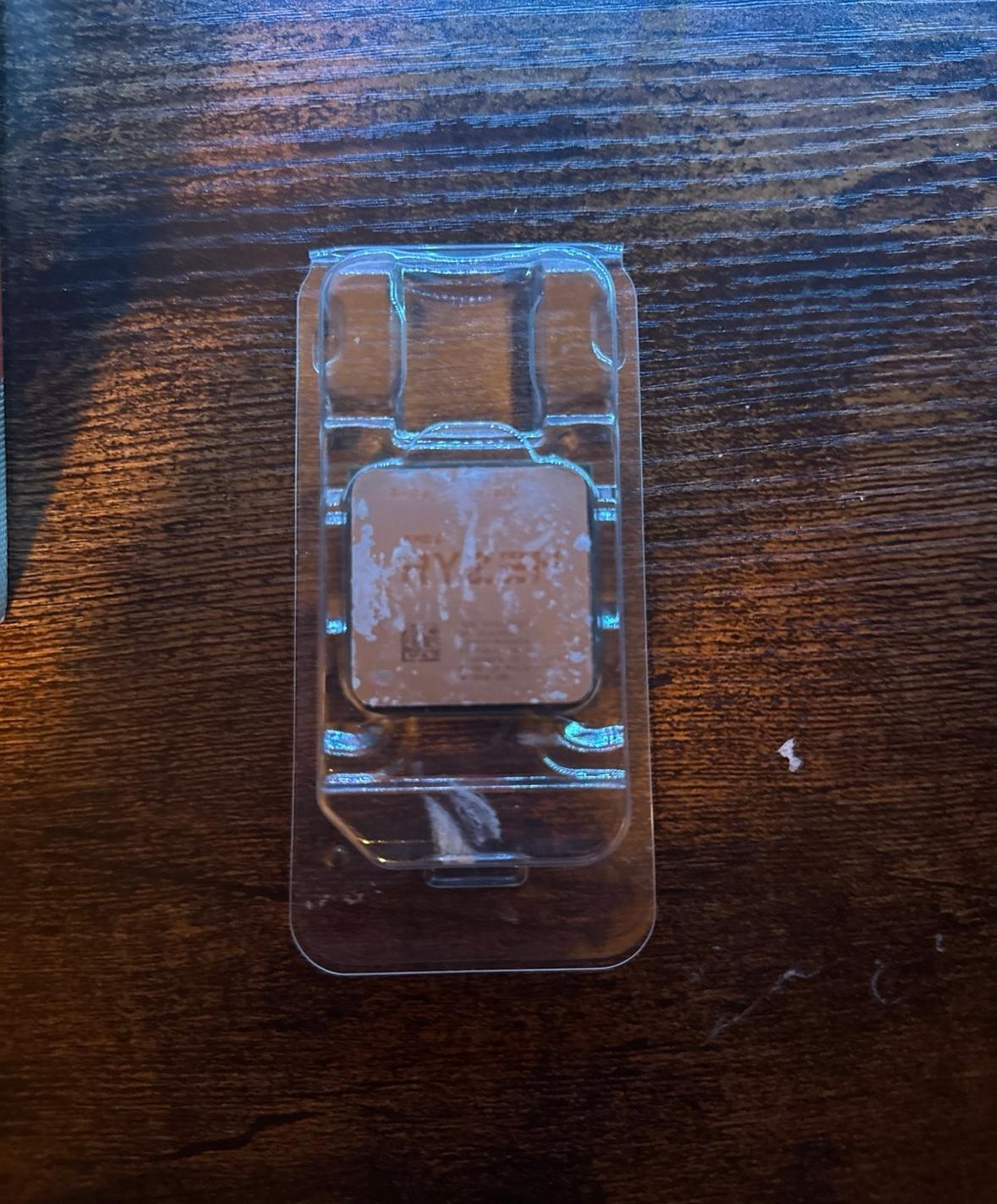 Used Ryzen 7 3700x with wraith prism cooler