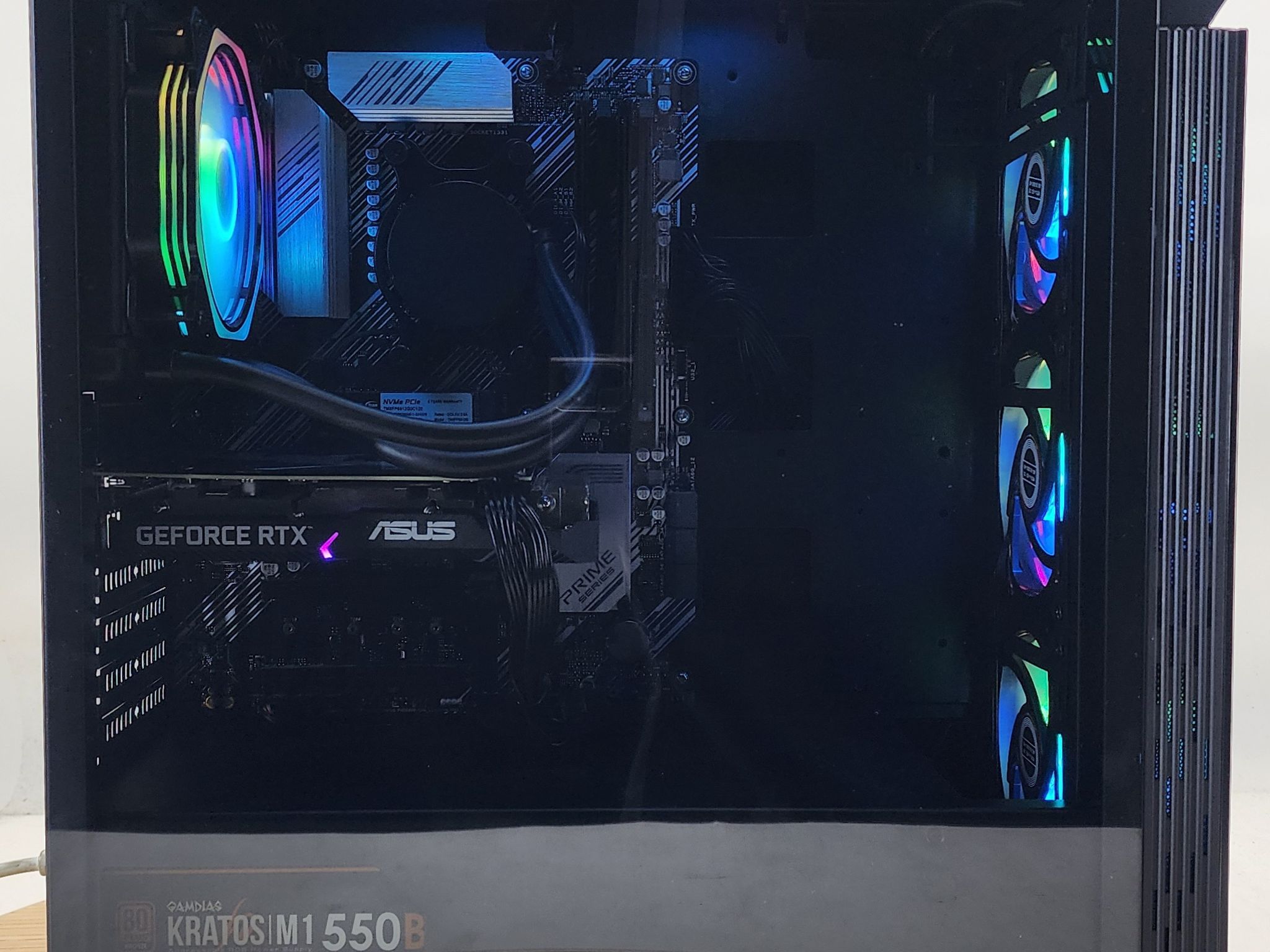 Gaming PC Ryzen 7 5700X 16GB RAM 512GB SSD RTX 3060 12GB Windows 11 PC