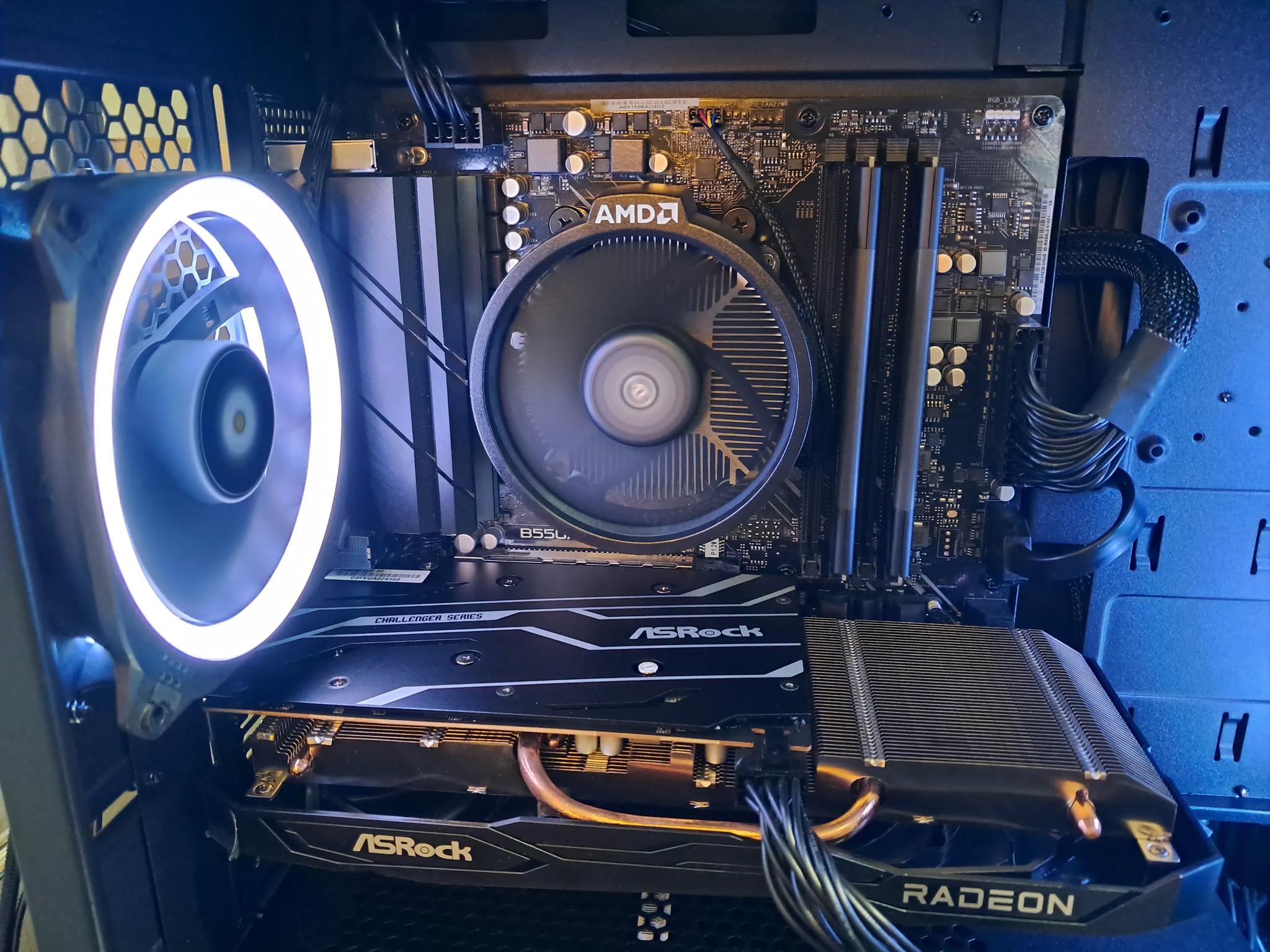 🔴AMD All-In🔴 Full PCIe 4.0 | Radeon RX 6600 | Ryzen 3 3100 (3.6-3.9GHz) | 1TB SSD | 16GB DDR4