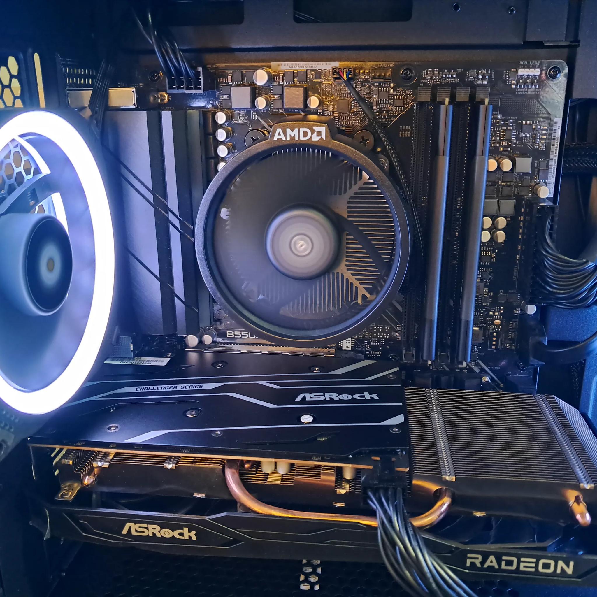 🔴AMD All-In🔴 Full PCIe 4.0 | Radeon RX 6600 | Ryzen 3 3100 (3.6-3.9GHz) | 1TB SSD | 16GB DDR4