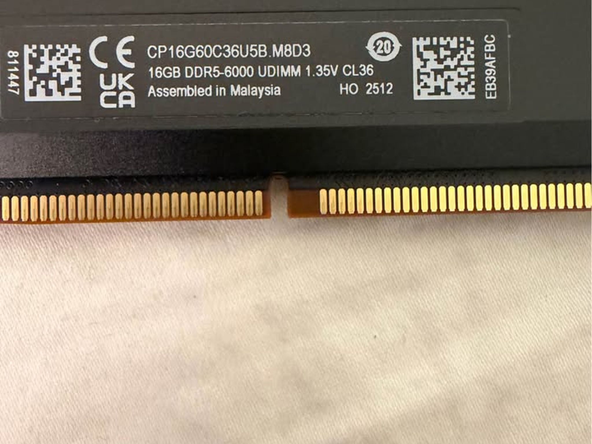 Crucial Pro Overclocking 32GB DDR5-6000 (2x16GB)
