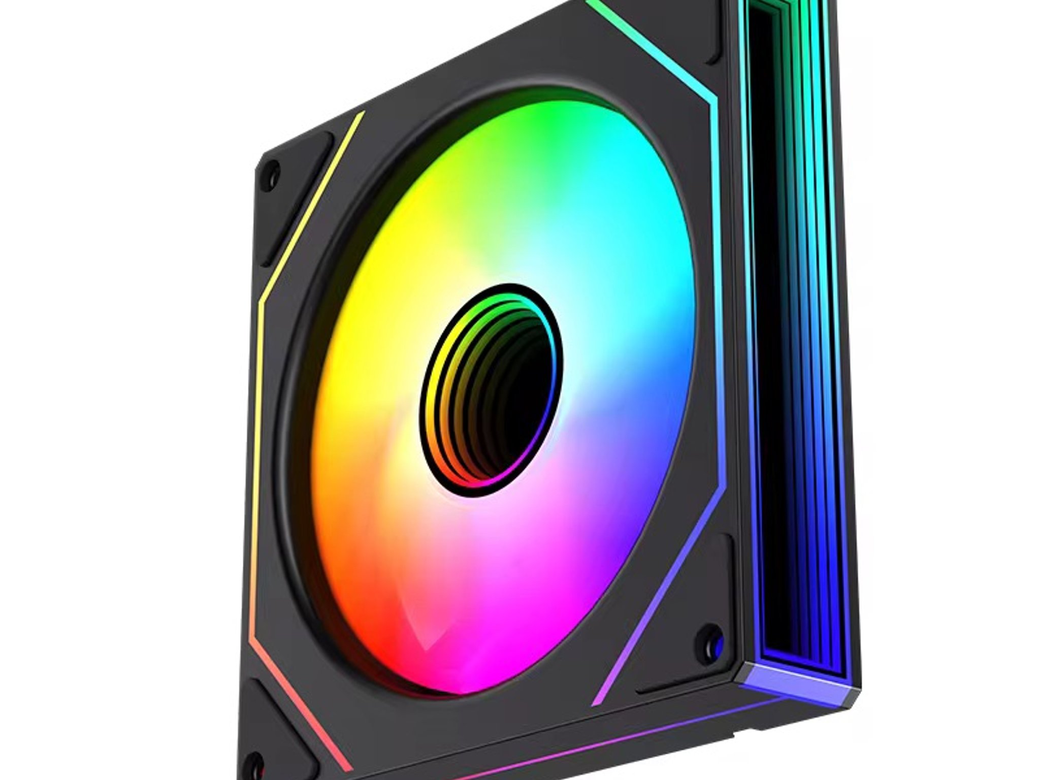 LoovingCool Pro-4 120mm ARGB Case Cooler Fan, 4pin PWM.