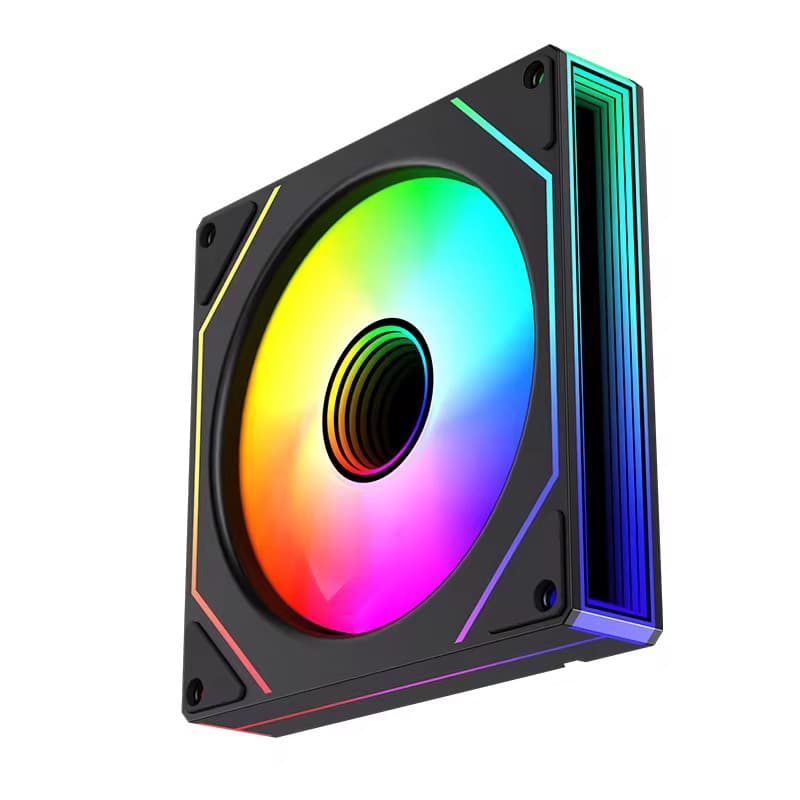 LoovingCool Pro-4 120mm ARGB Case Cooler Fan, 4pin PWM.
