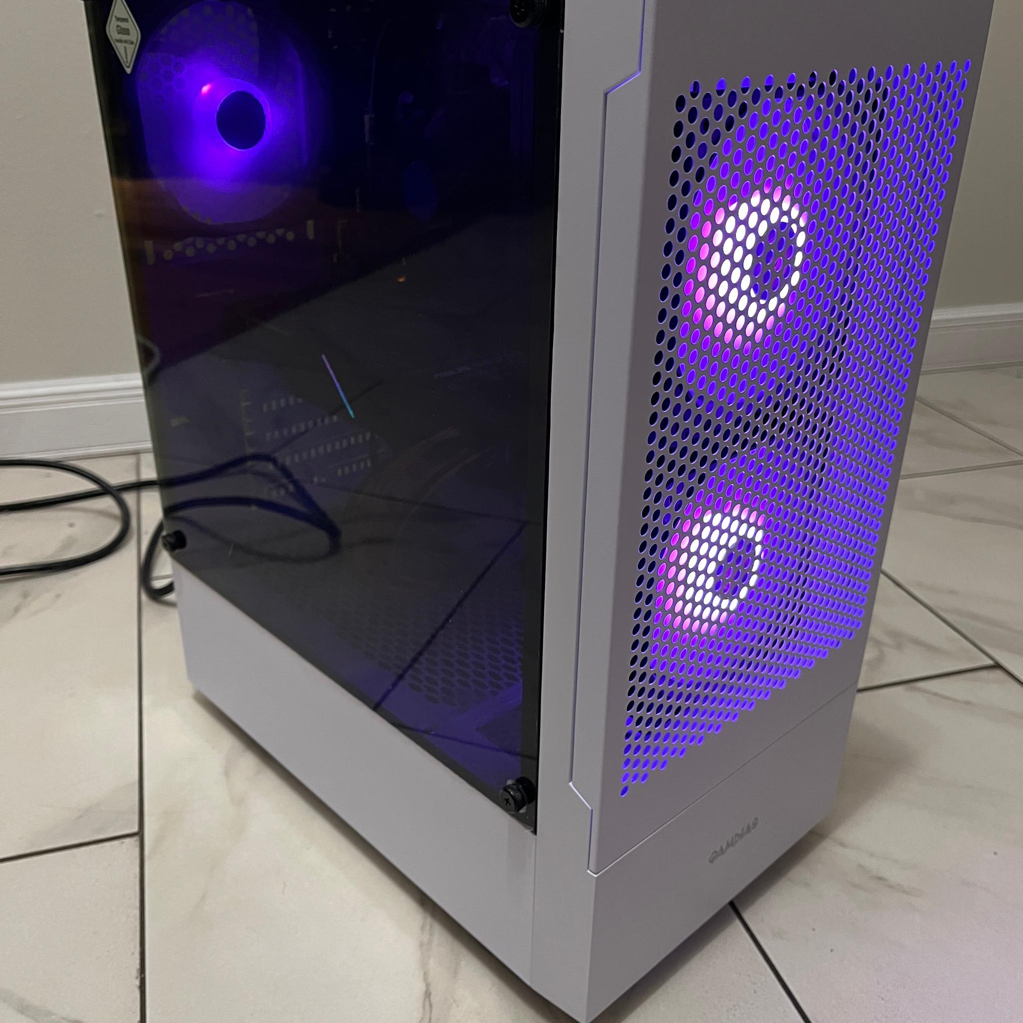 NVIDIA RTX 2070 Super, Intel i5-10400, 16GB RAM, 500 GB SSD, High FPS RGB Gaming PC w/ Wi-Fi