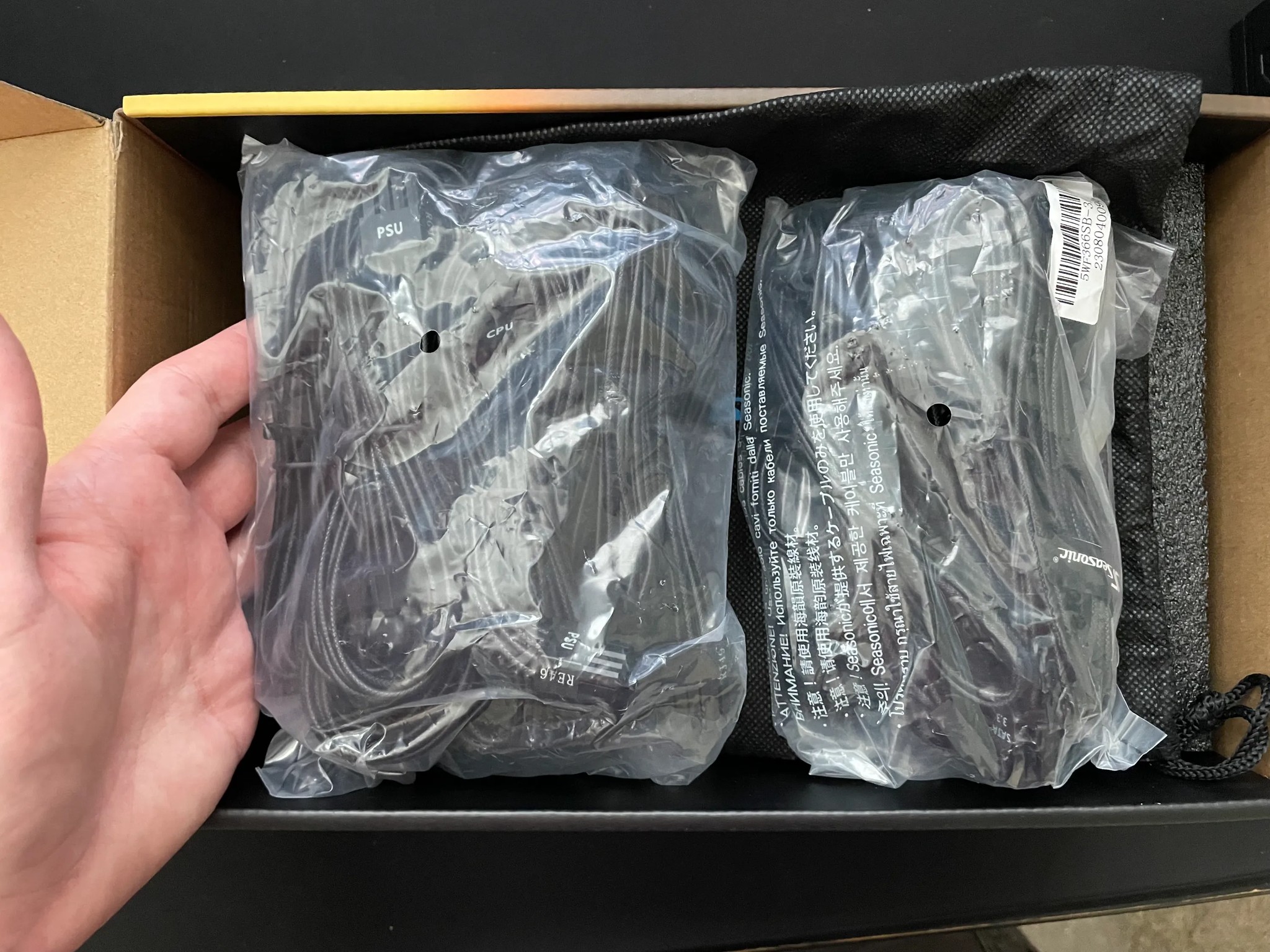 SeaSonic Focus V3 GX-850 ATX 3.0 & PCIE 5.0 Fully Modular Power Supply 80+ Gold