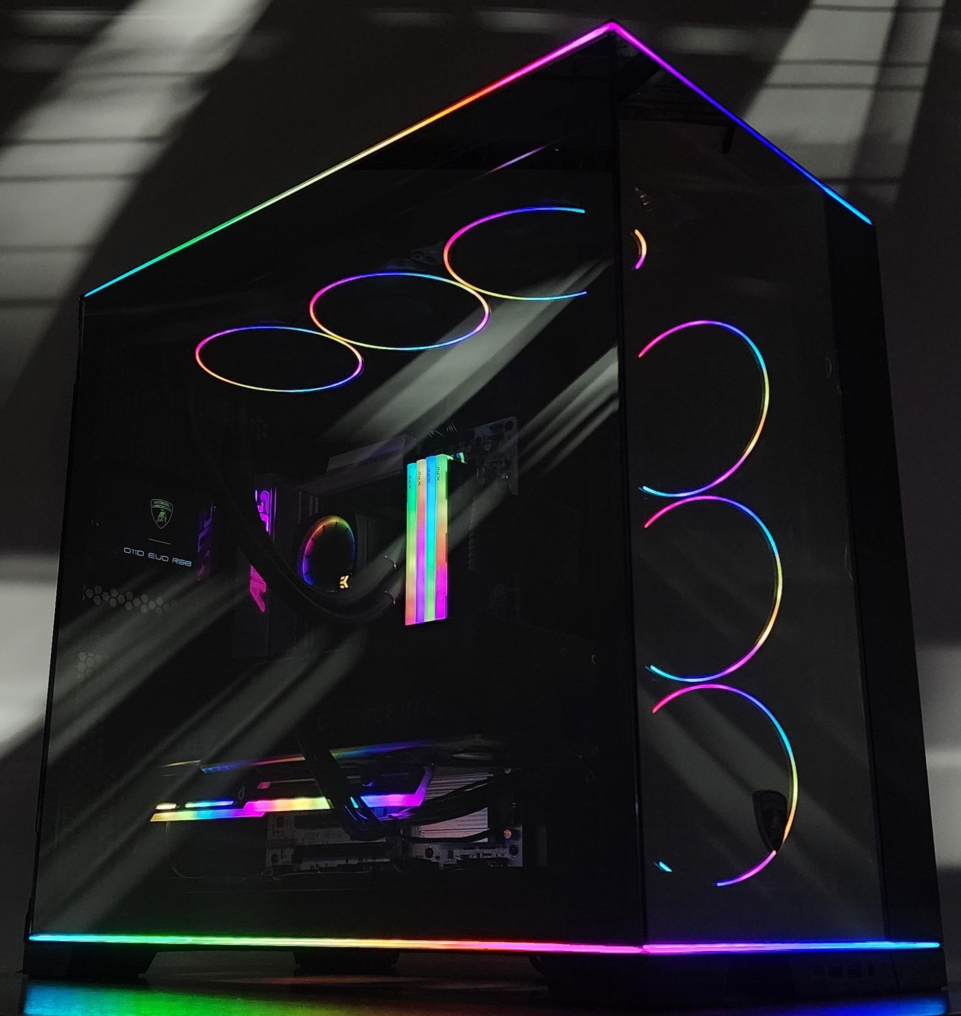 Gaming PC Ryzen 7 9800X3D 64GB RAM 4TB SSD RTX 5090 32GB Windows 11 Computer