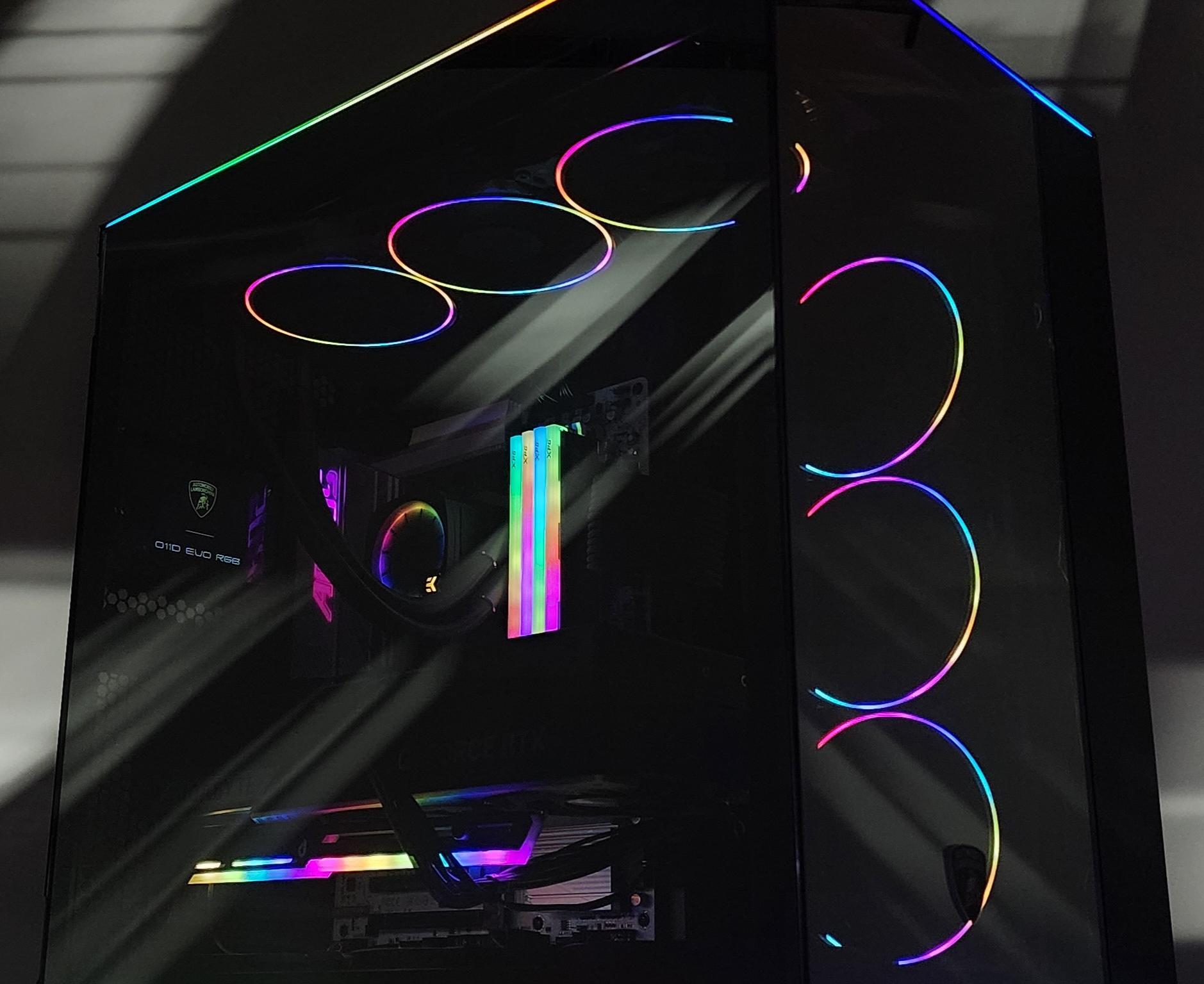 Gaming PC Ryzen 7 9800X3D 64GB RAM 4TB SSD RTX 5090 32GB Windows 11 Computer