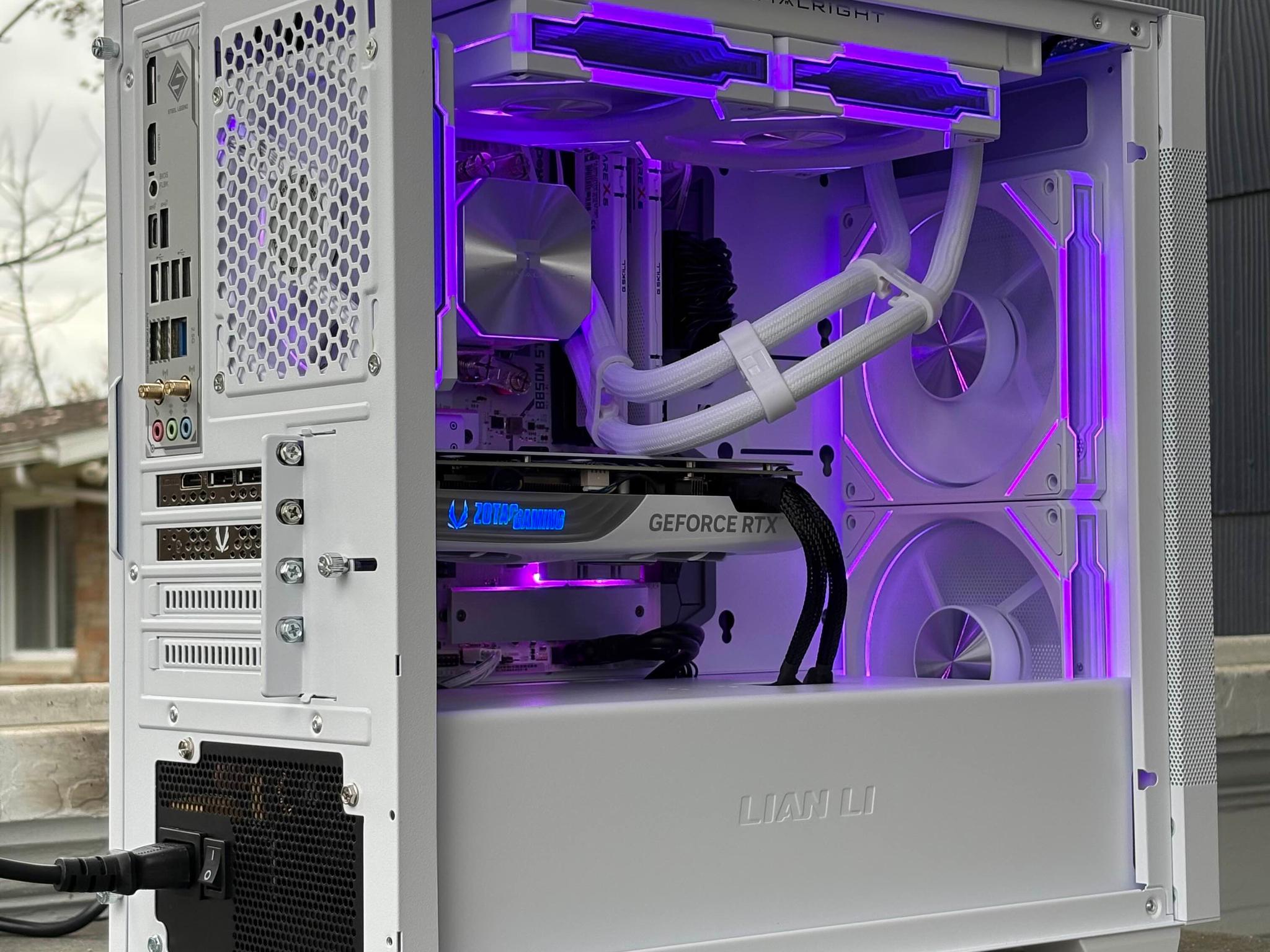 ❄️ Snowclaw 🐾 – Ryzen 7 7700 ⚡ | RTX 4070 Super 🧊 | 32GB DDR5 🐱 | 1TB NVMe 💽