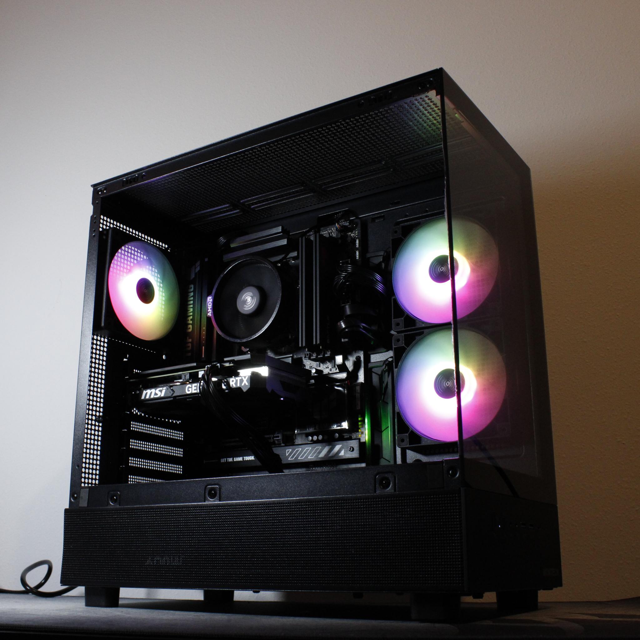🌈RGB Gaming PC [RTX 4060 Ti] [Ryzen 5 8500g] [32GB DDR5 Ram]