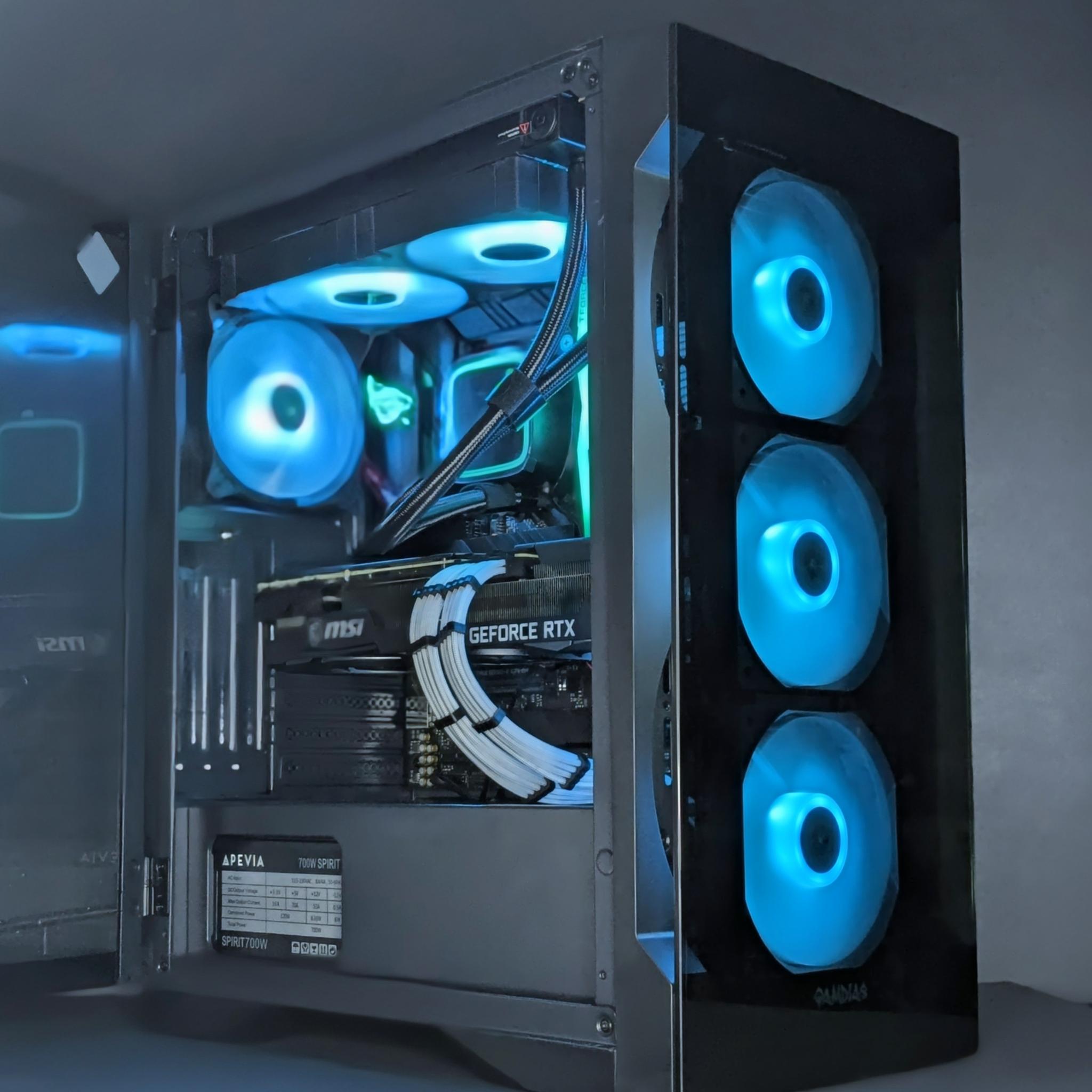 Liquid Cooled🧊💧| RTX3070TI | Ryzen 5@4.2GHz | 1TB NVMe M.2 SSD | Windows 11 Pro(Activated)