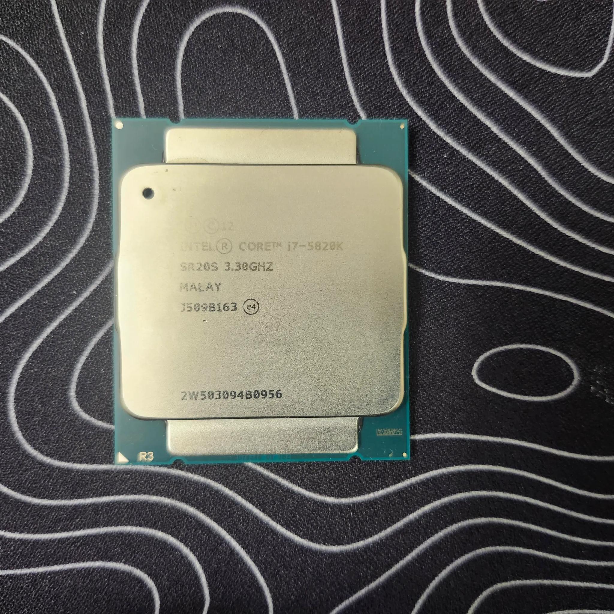 i7 5820k 6 Cores and 12 Threads