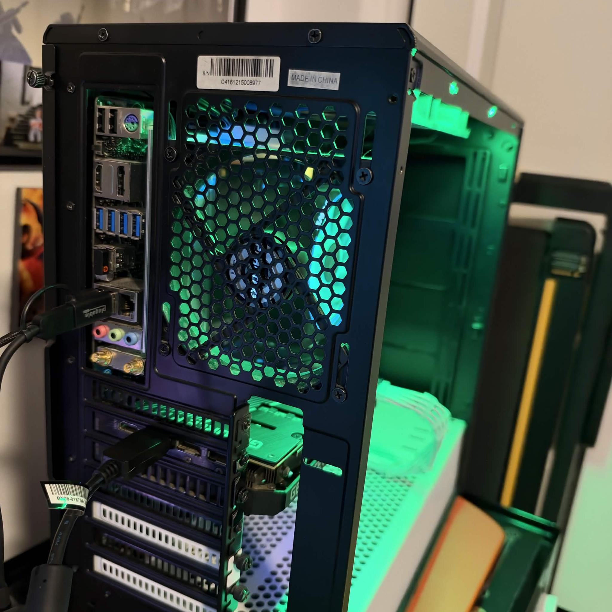 GeForce RTX 3060 8GB Custom Gaming PC - Ryzen 5 7600X, 16GB RAM, 512GB SSD