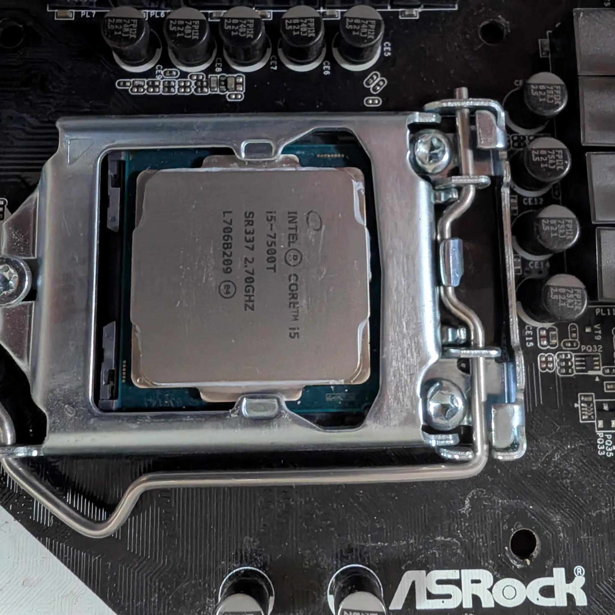 AsRock Z270 / Intel Core i5 7500T