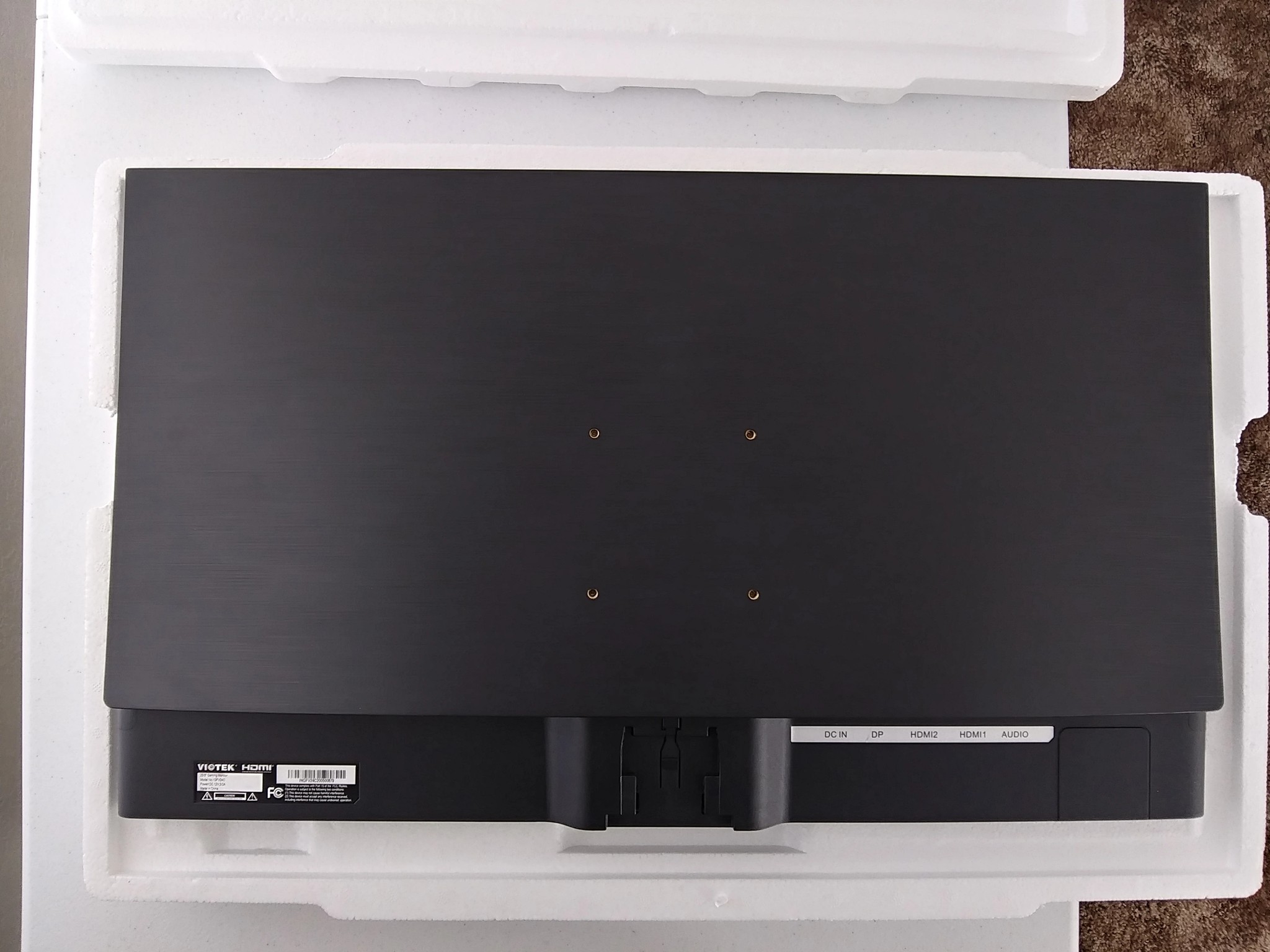 23.6 in. 1080p 144hz VA panel