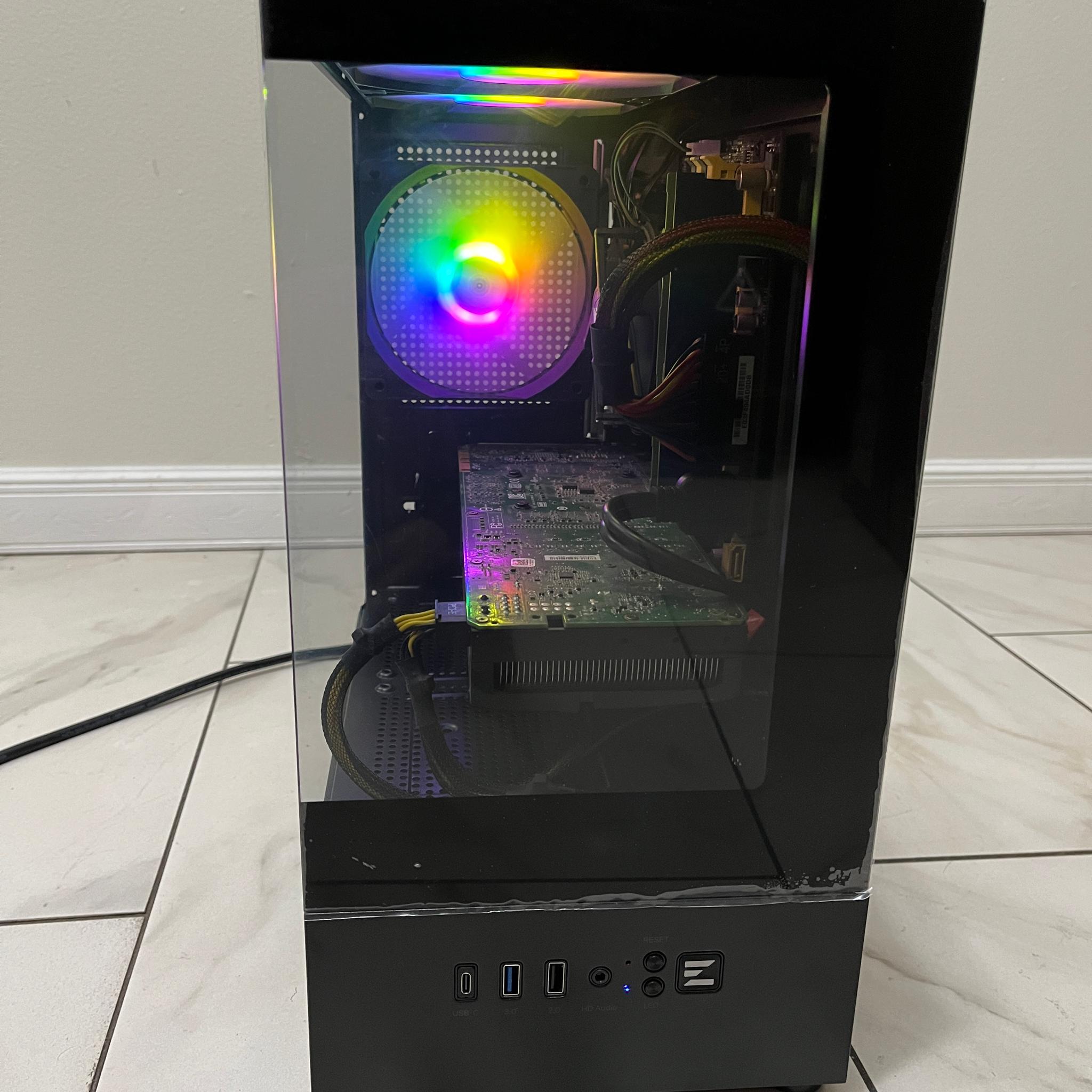 Budget Gaming PC - Intel i7-4770, NVIDIA GTX 1070, 16GB RAM, 740GB Storage, w/ Wi-Fi & BT