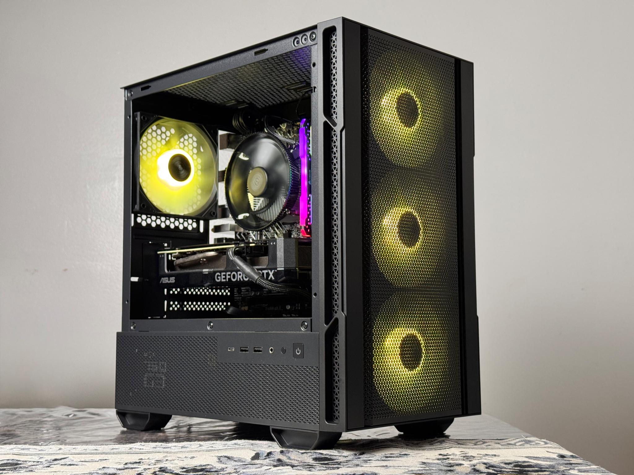 🔥 RTX 4060 Ti + i5-12400F | 32GB RGB RAM | 1TB NVMe | 750W Gold 🔥