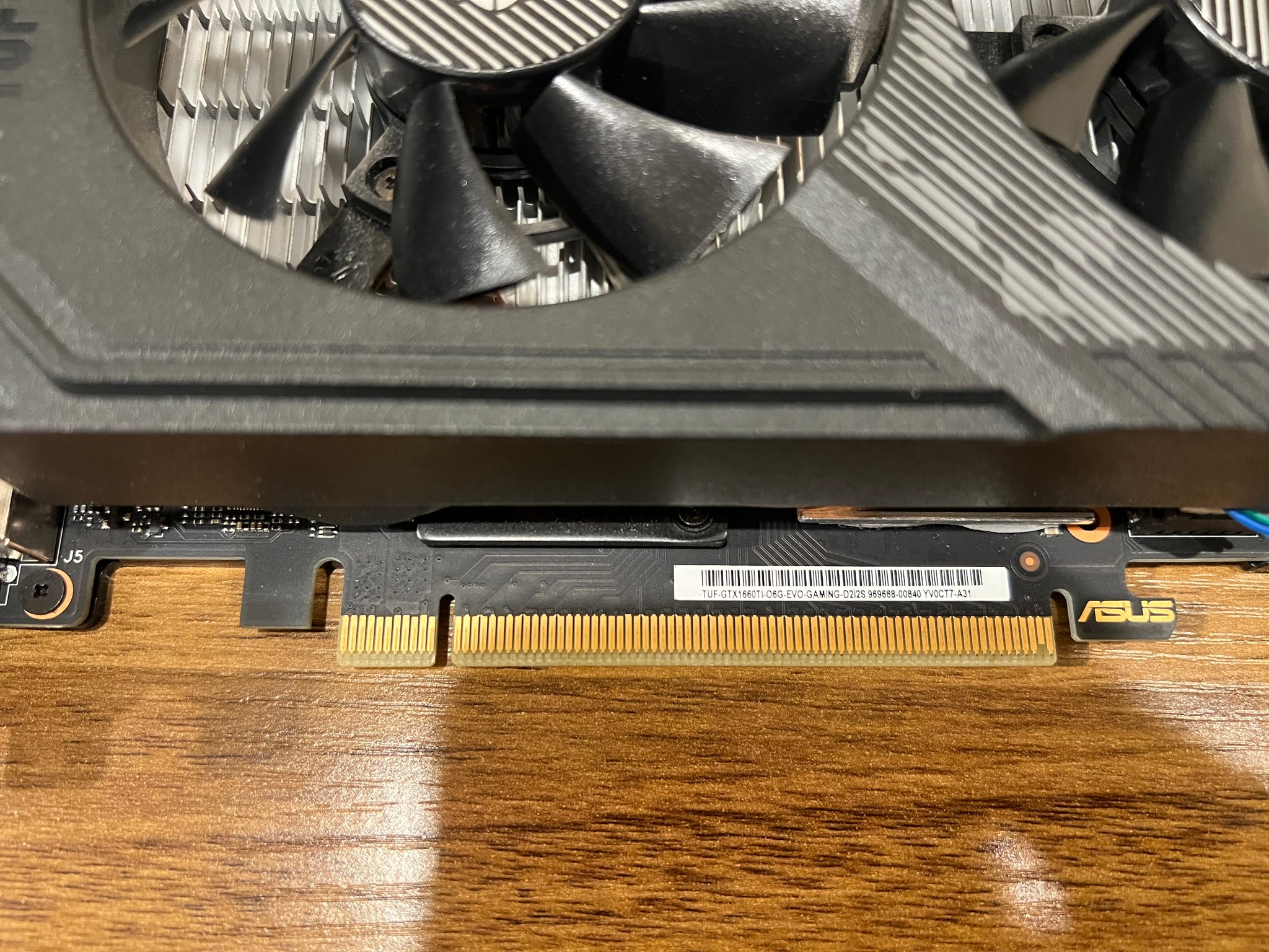 GeForce GTX 1660Ti 6GB ASUS TUF Gaming EVO OC