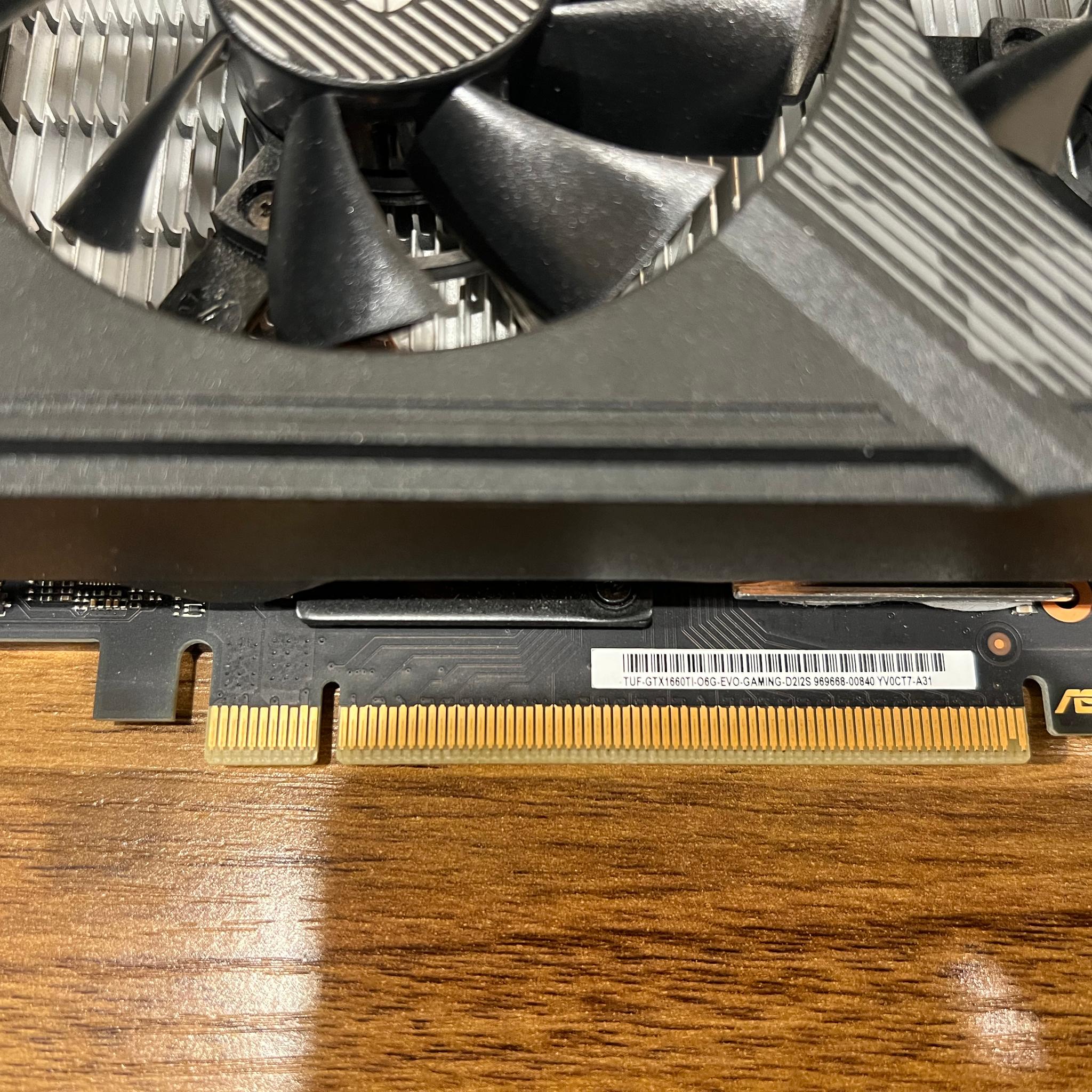 GeForce GTX 1660Ti 6GB ASUS TUF Gaming EVO OC