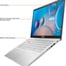 (NEW) ASUS VivoBook M515U 15.6" IPS AMD Ryzen 5 5500U 16GB RAM 512GB NVME SSD Windows 10 - Silver