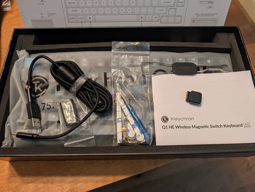 Keychron Q1 HE 75% w/Magnetic Switches + Extra Goodies!!