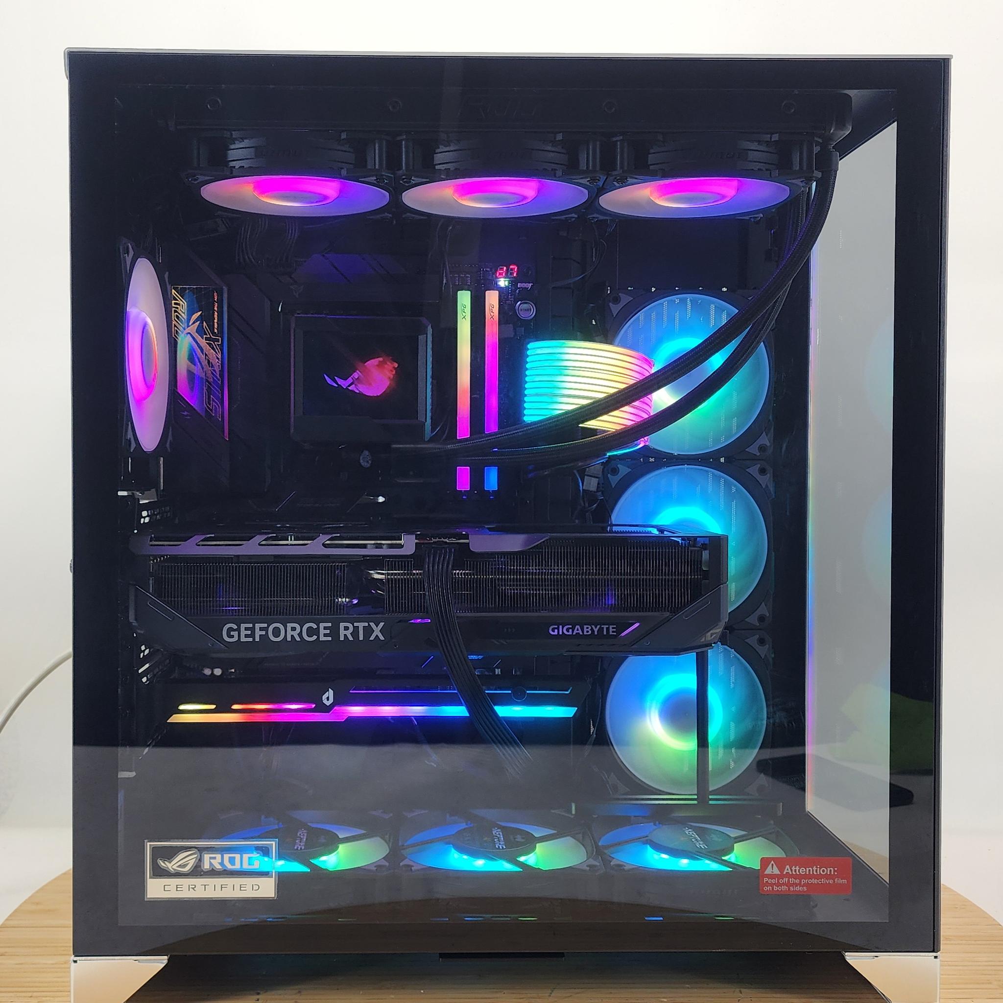 Gaming PC Ryzen 7 9850X3D 32GB RAM 2TB SSD RTX 5080 16GB Windows 11 Computer