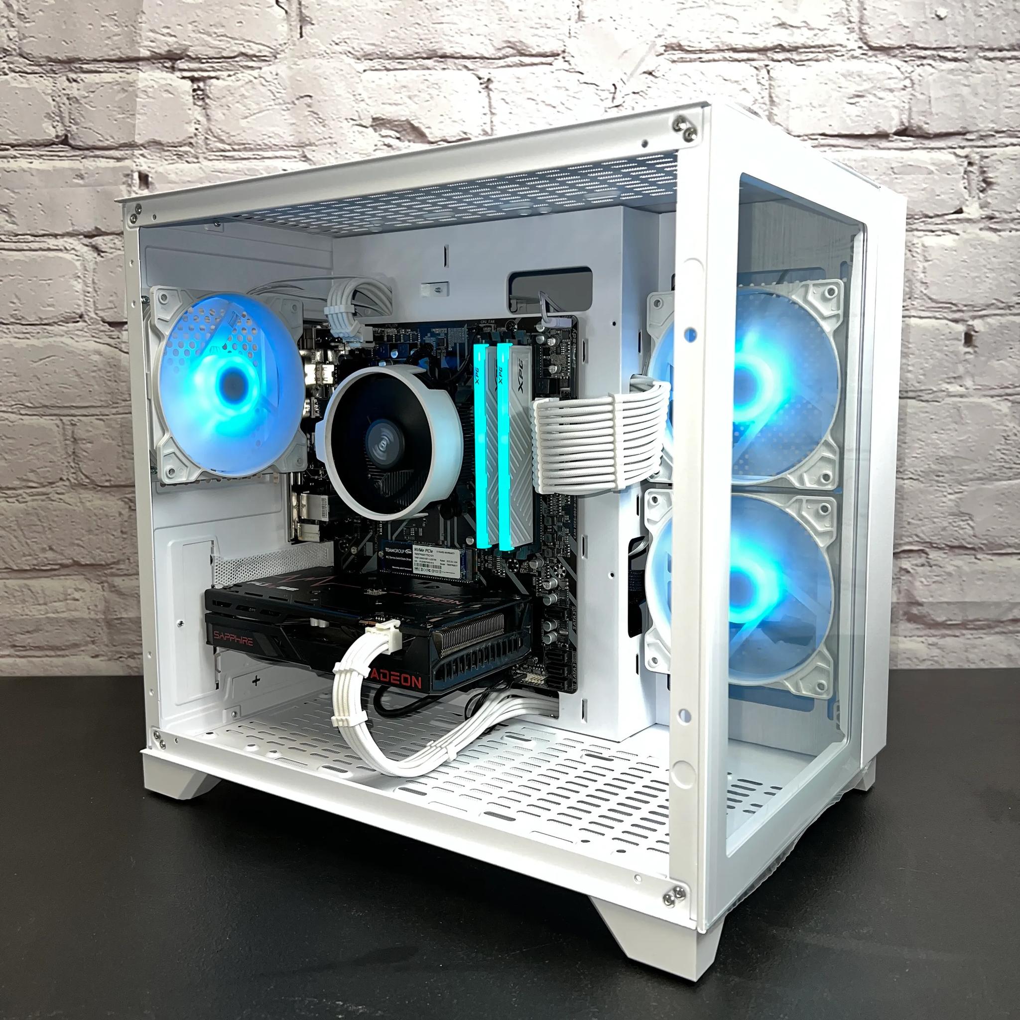 Ryzen 5 3600 RX 6600 16GB RAM 1TB M.2 Wifi 5 Bluetooth Window 10 Gaming PC