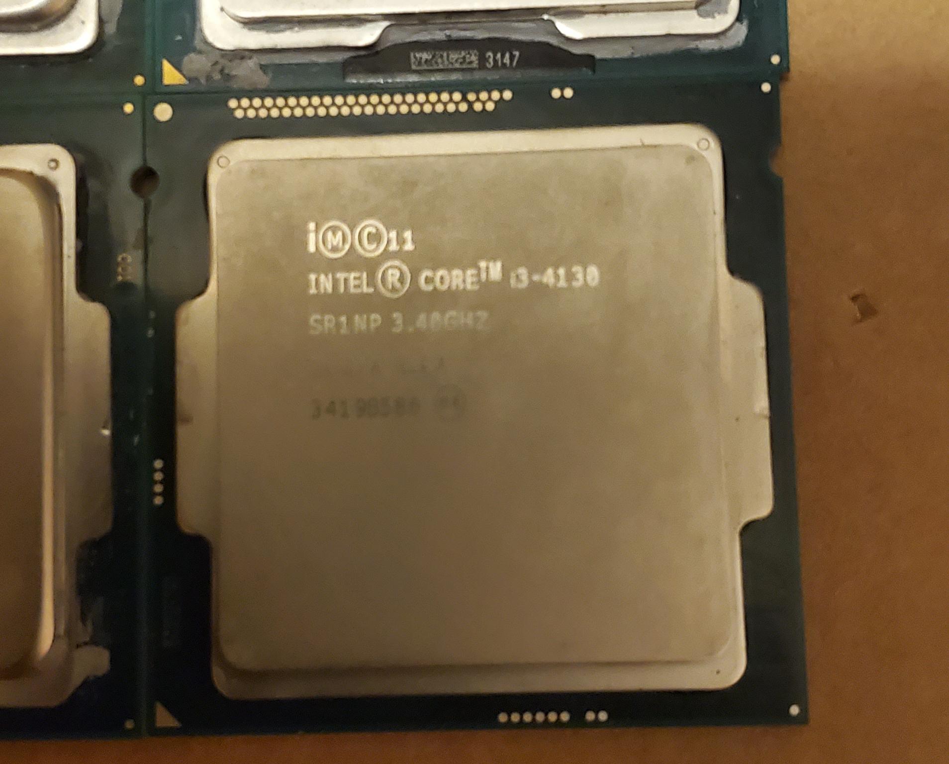 CPU BUNDLE INCL. I7 3770K I5 4590 I5 2500 I3 4130