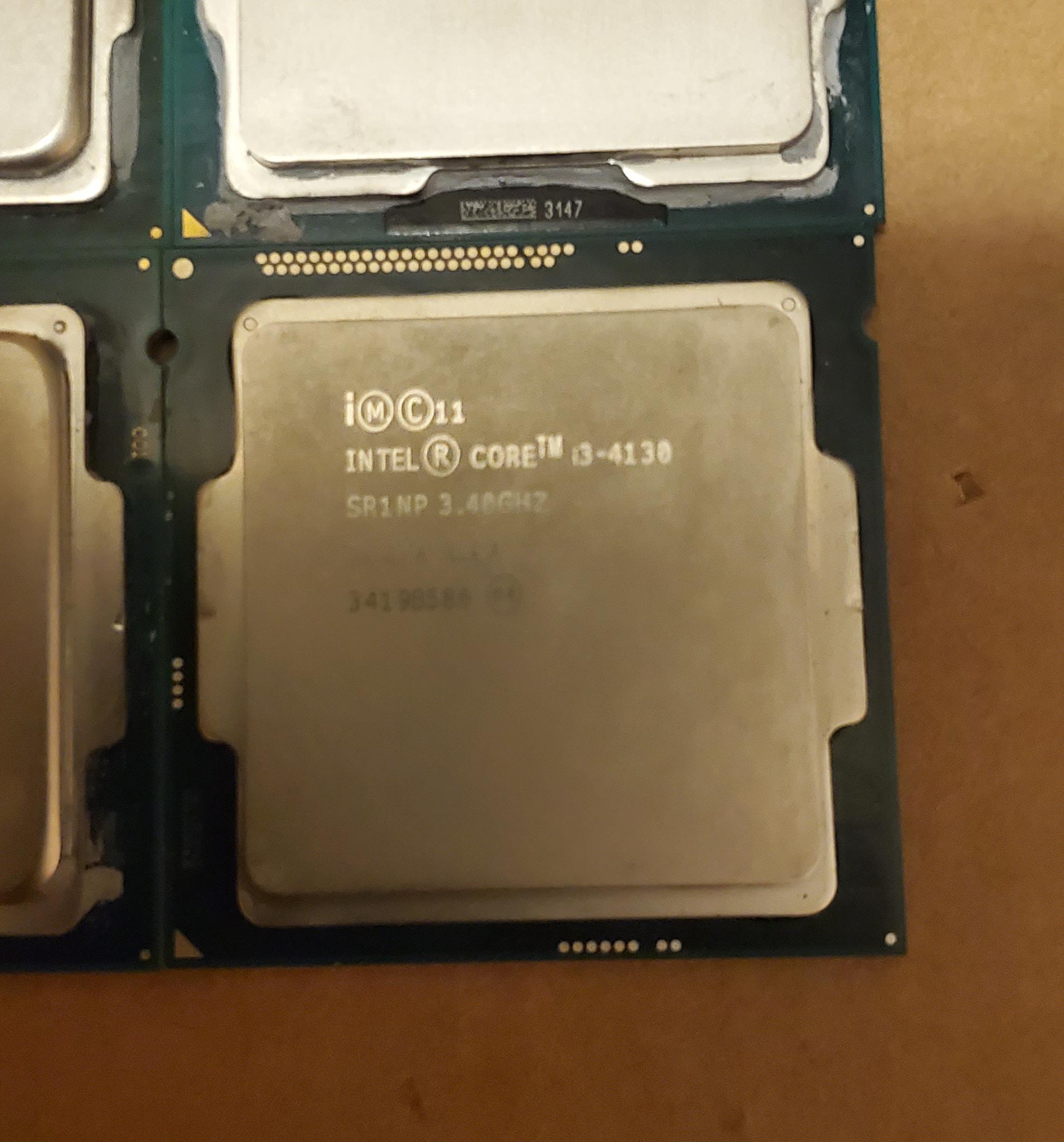 CPU BUNDLE INCL. I7 3770K I5 4590 I5 2500 I3 4130