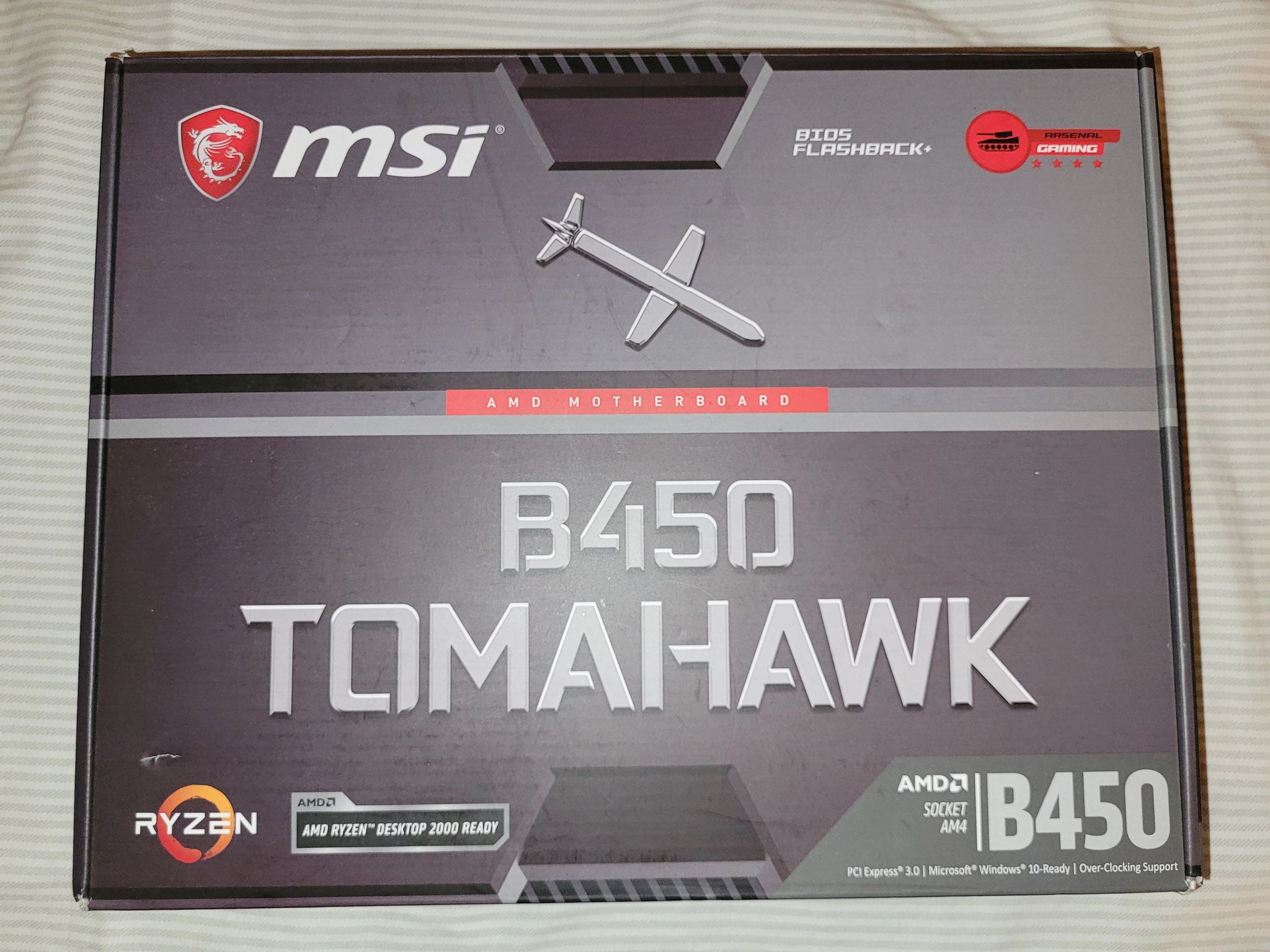 MSI B450 Tomahawk AM4 DDR4