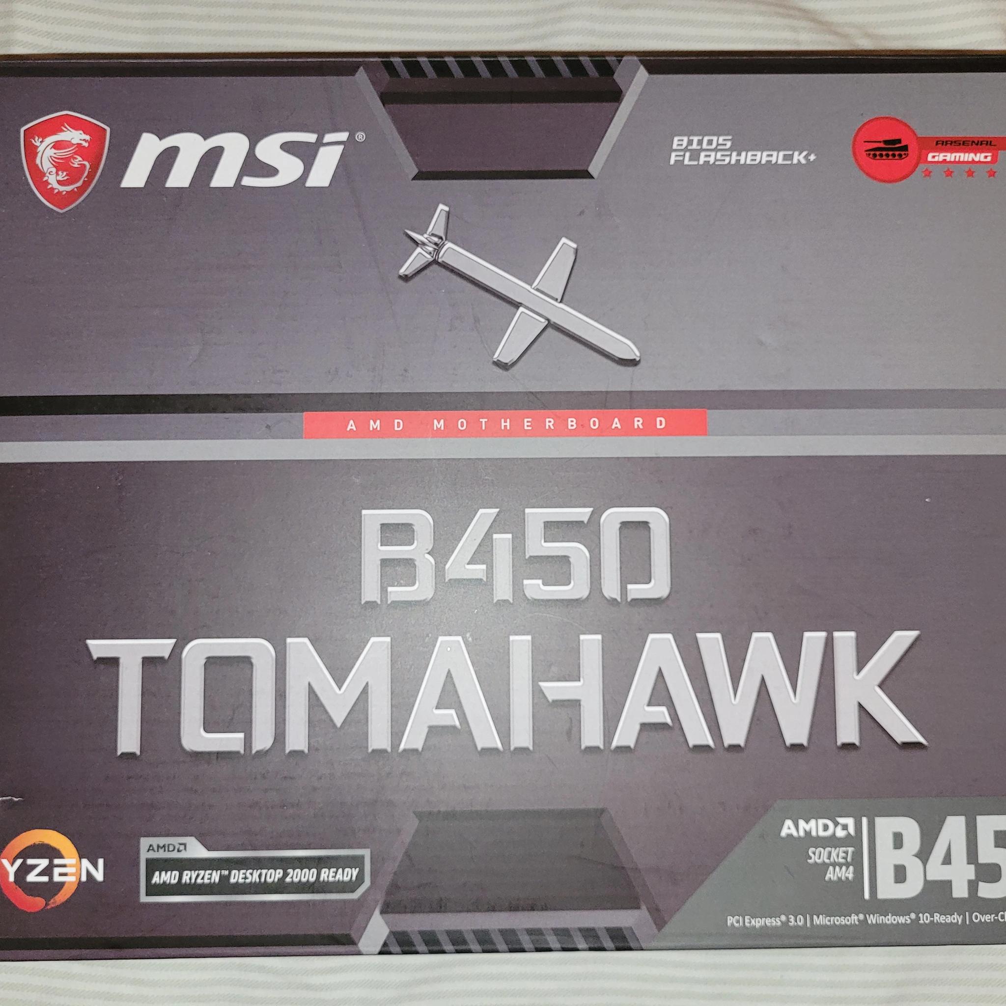 MSI B450 Tomahawk AM4 DDR4