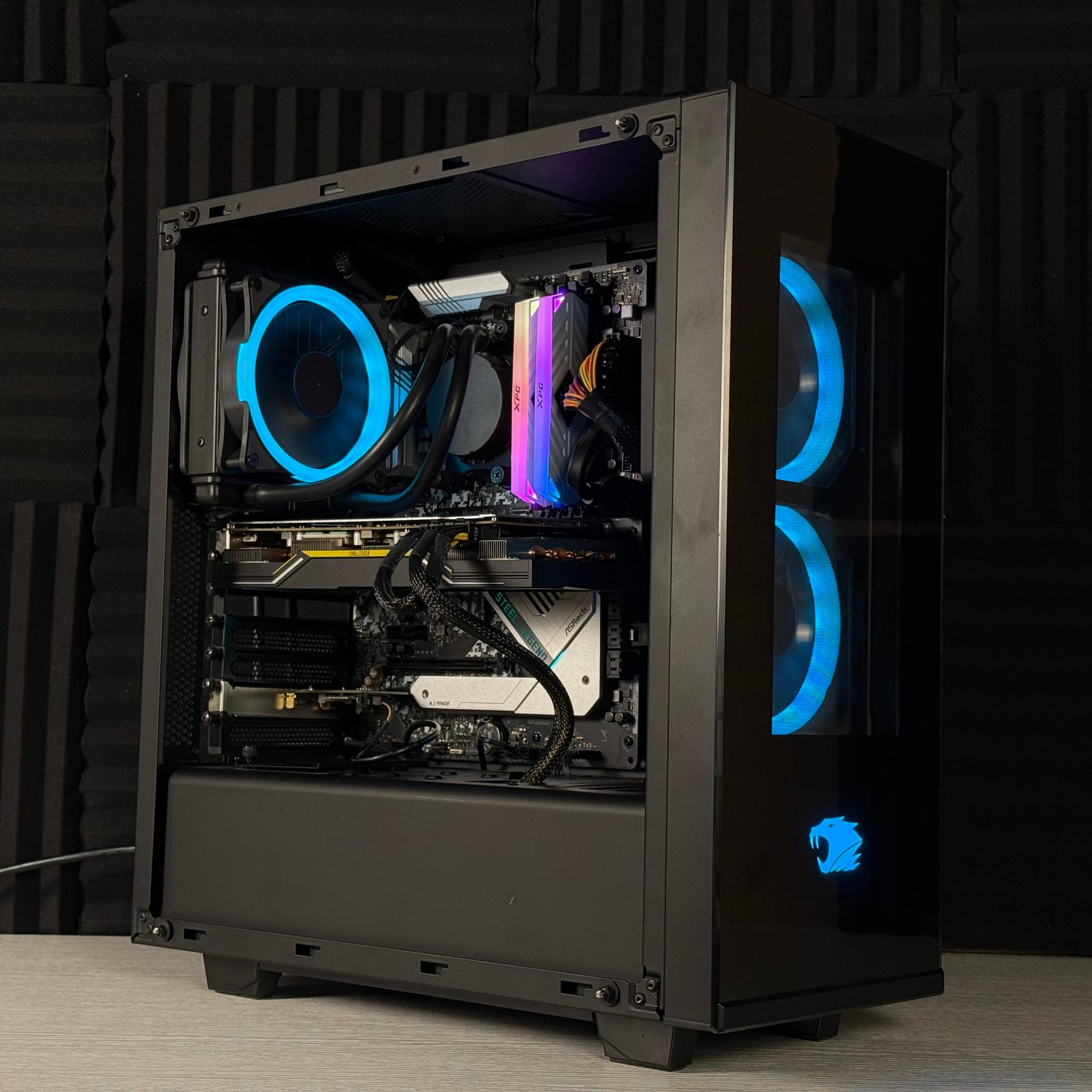 🌊 SEASIDE Gaming PC | RX 5700 XT | Risen 7 3700x | 16GB RAM | 256 SATA + 1TB HDD | FREE SHIP