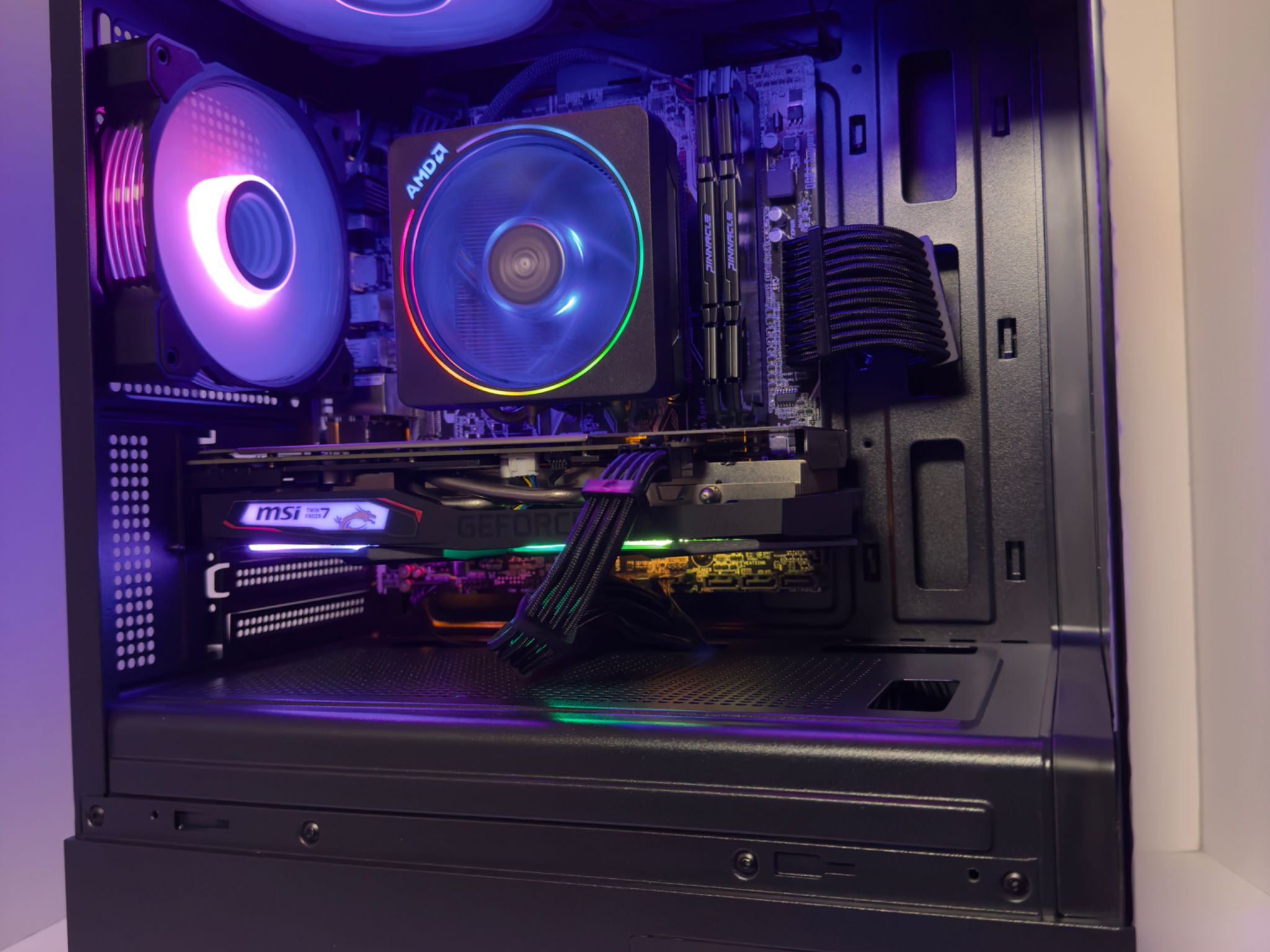 🏴DARKNIGHT🏴 | RYZEN 7 1700X | NVIDIA 1660 | 1TB SSD | 16GB DDR4 | BT/WIFI | WIN 11