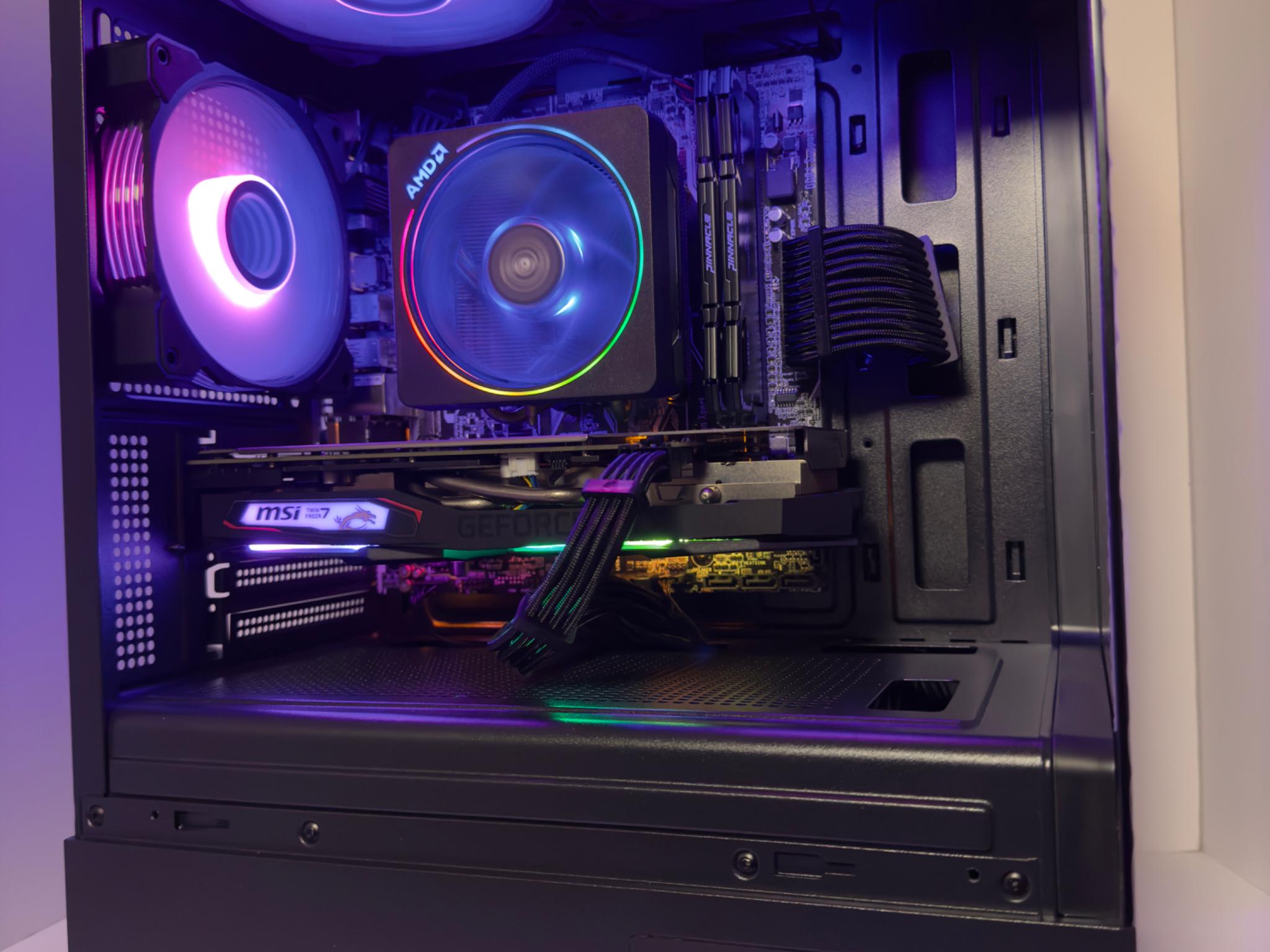 🏴DARKNIGHT🏴 | RYZEN 7 1700X | NVIDIA 1660 | 1TB SSD | 16GB DDR4 | BT/WIFI | WIN 11