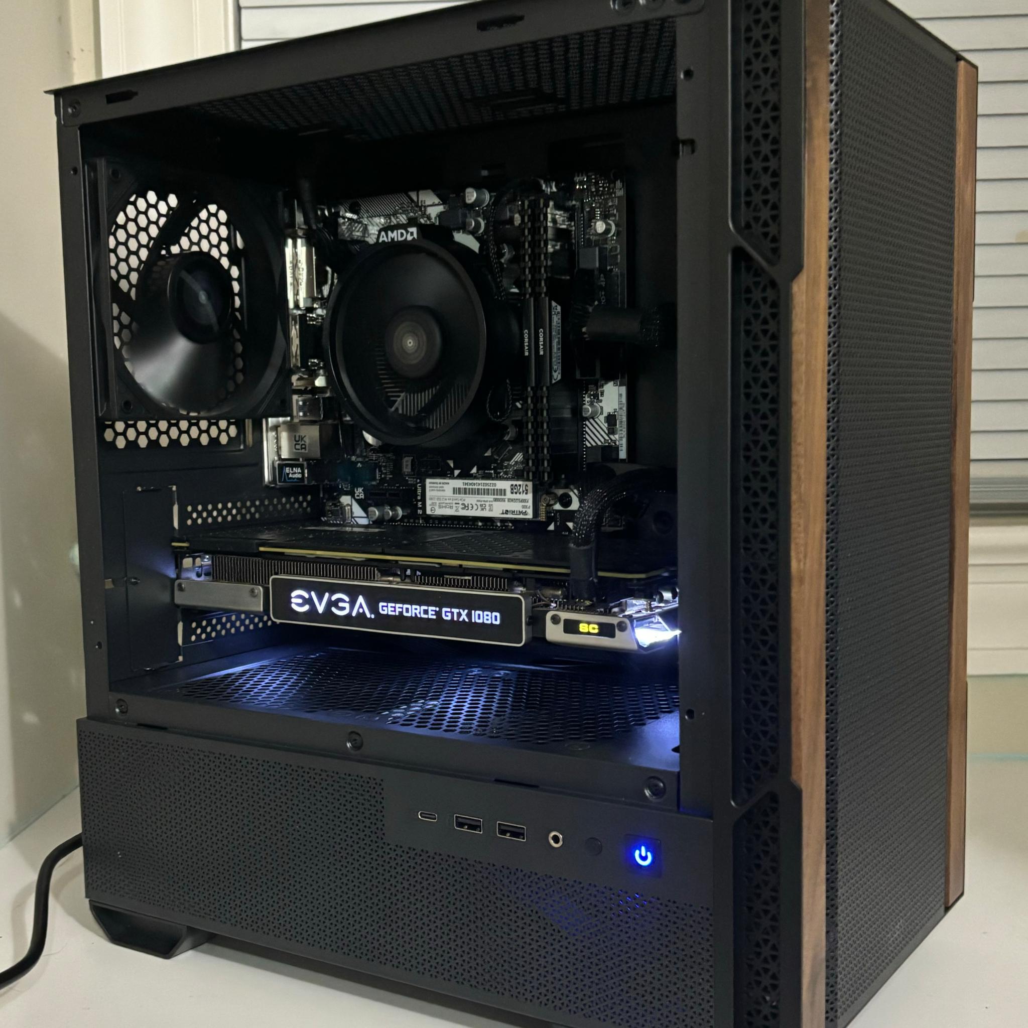GTX 1080 | Ryzen 5 | 32GB RAM | NVMe