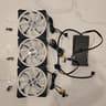 Corsair iCUE QL120 120 mm Fans (3-Pack) w/ Corsair iCUE Commander Core