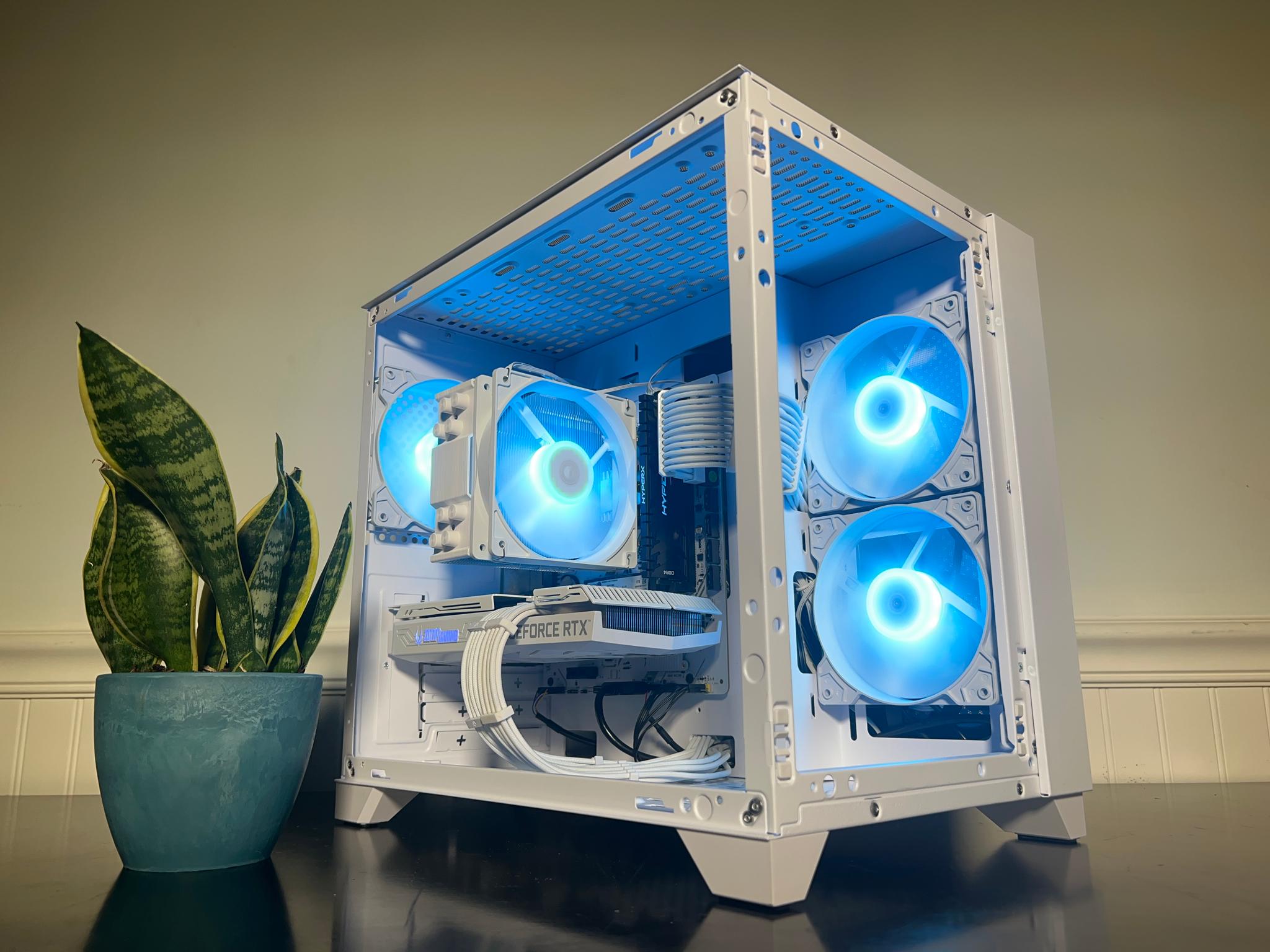 ⚪️Whiteout Midrange RTX Gaming PC | Rtx 3060 12gb | Ryzen 5 3600 | 32gb Ram | WiFi | Windows 11 Pro
