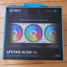 New White Lian Li UNI AL120 RGB Daisy Chain Fan 3 pack with controller