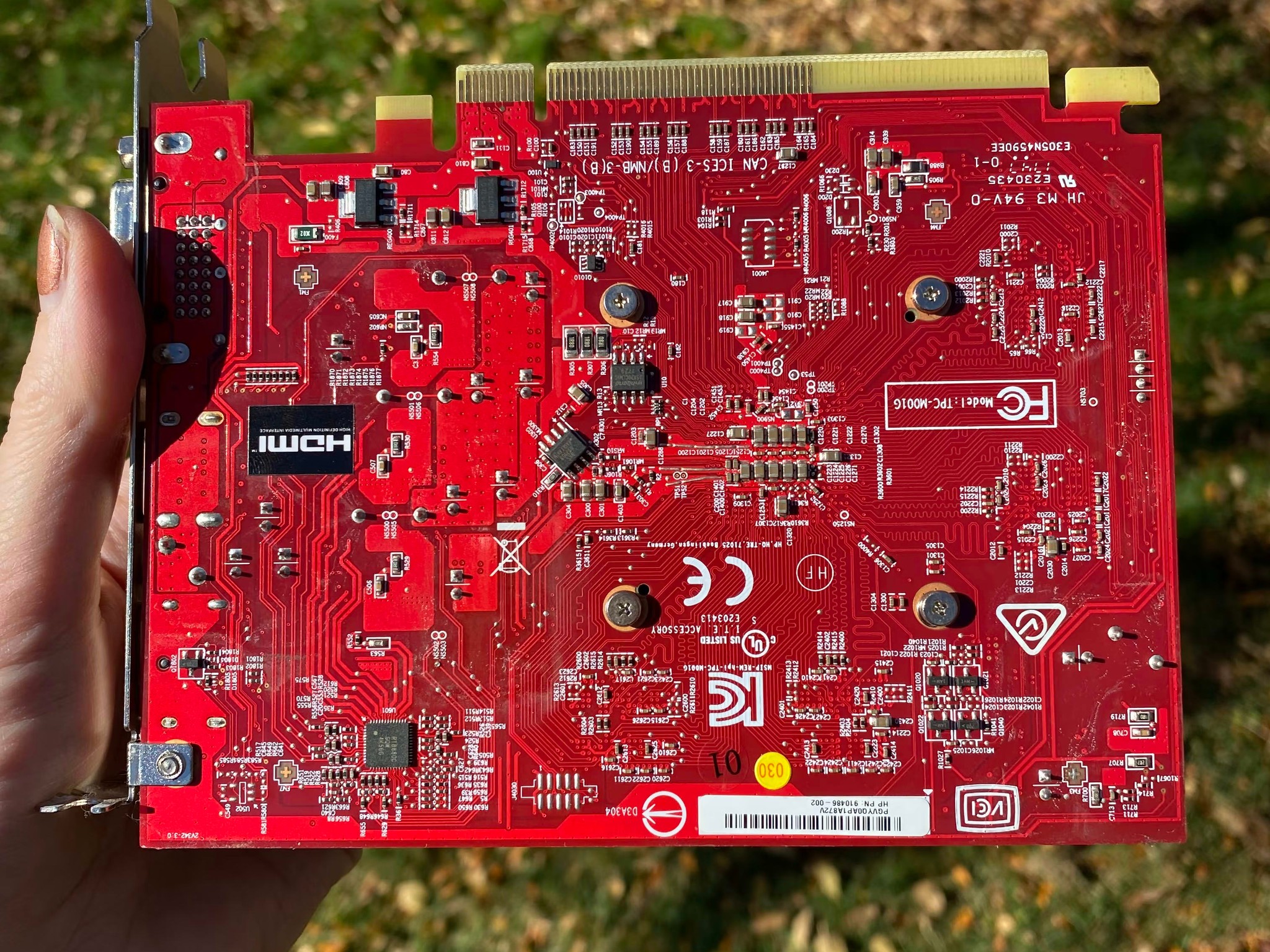HP AMD RX 460 Video Card