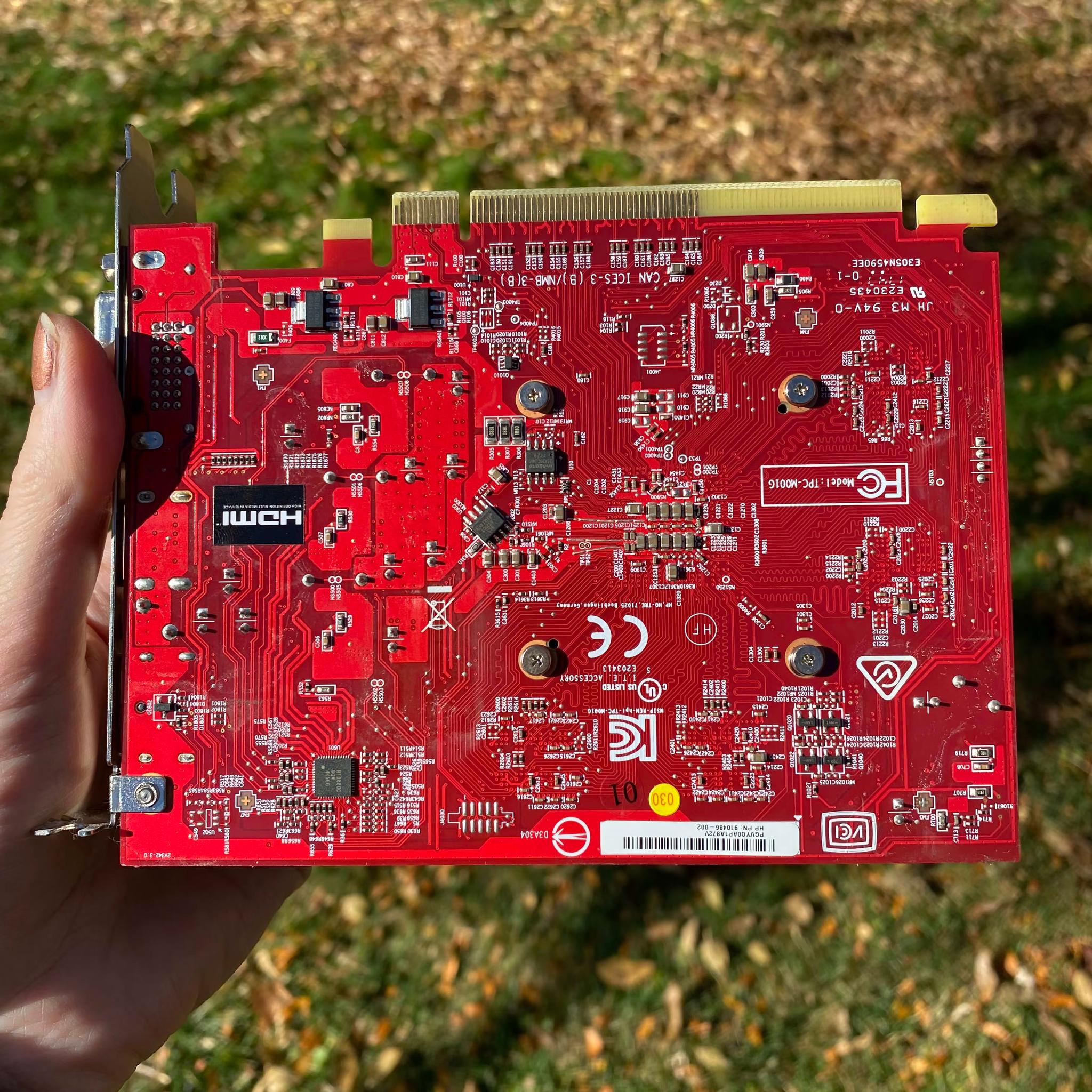 HP AMD RX 460 Video Card