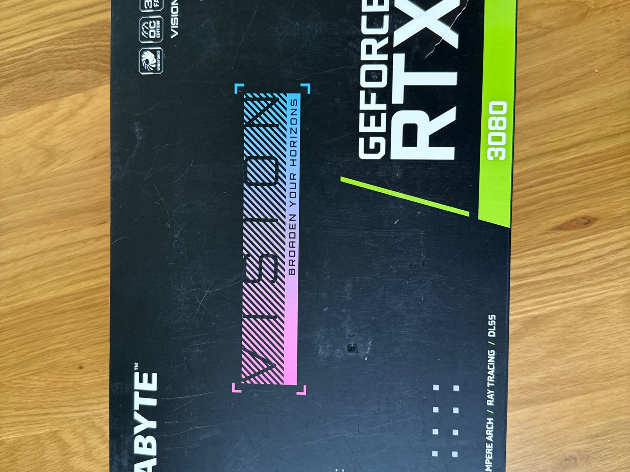 Gigabyte RTX 3080 Vision White with Original Packaging