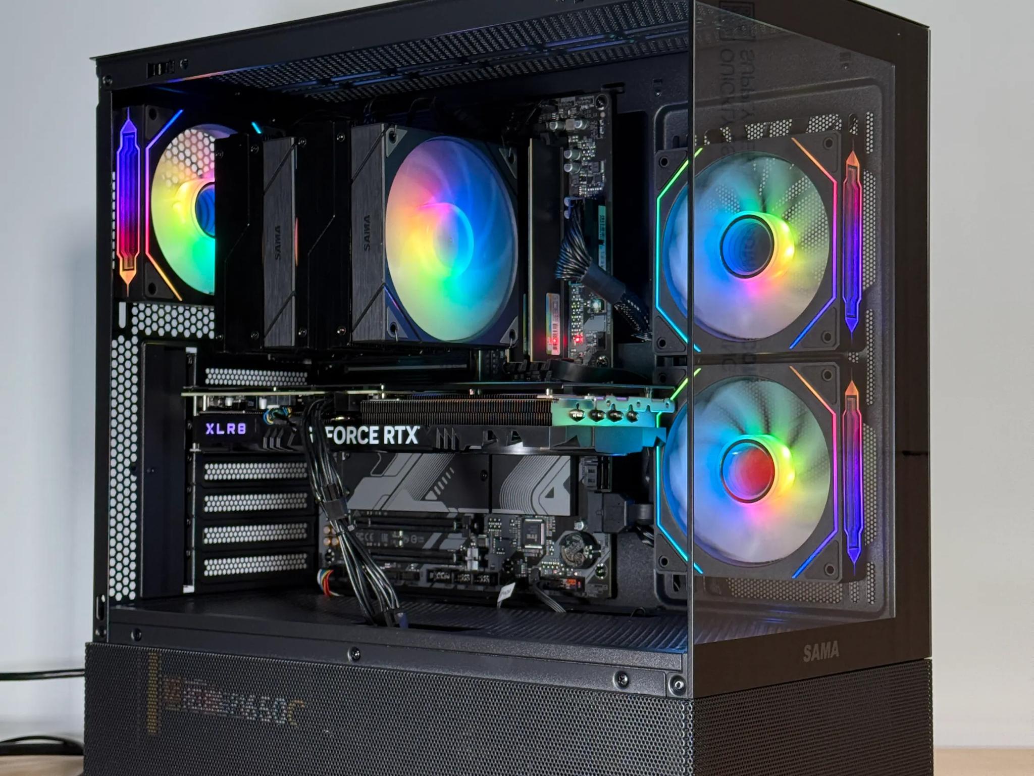 RTX 4070 Ryzen 7700x Gaming PC