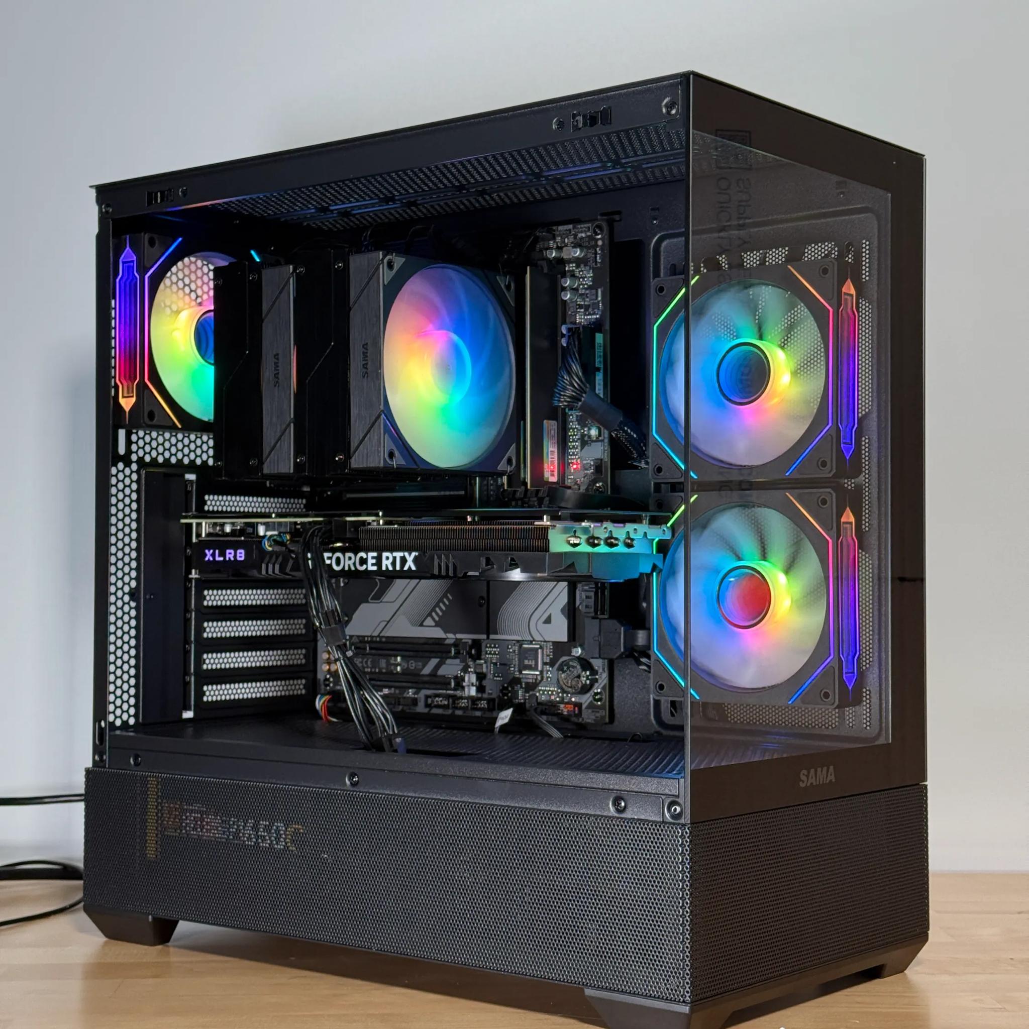 RTX 4070 Ryzen 7700x Gaming PC