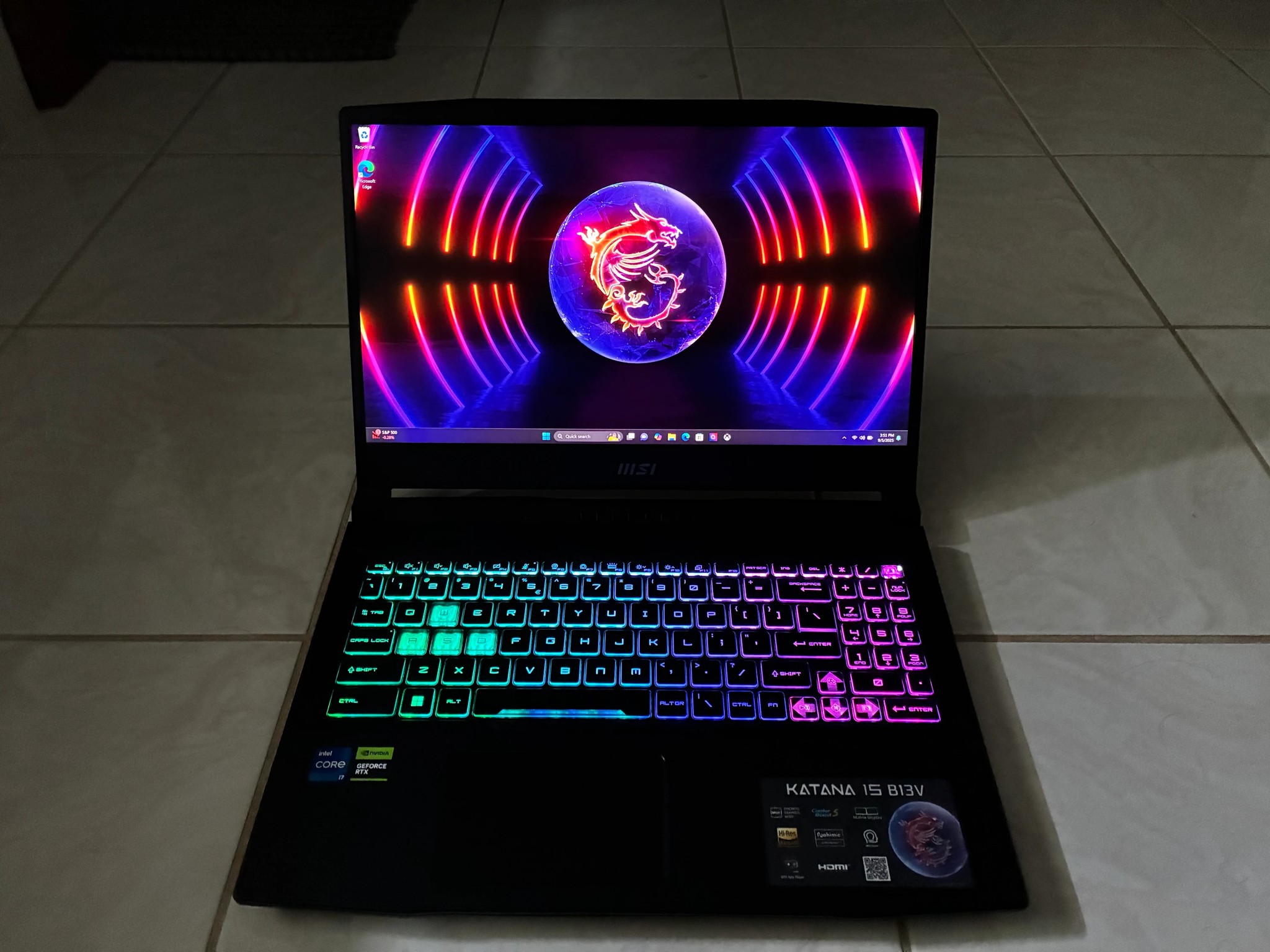 MSI Katana 15.6 - Brand New Display, See details inside.