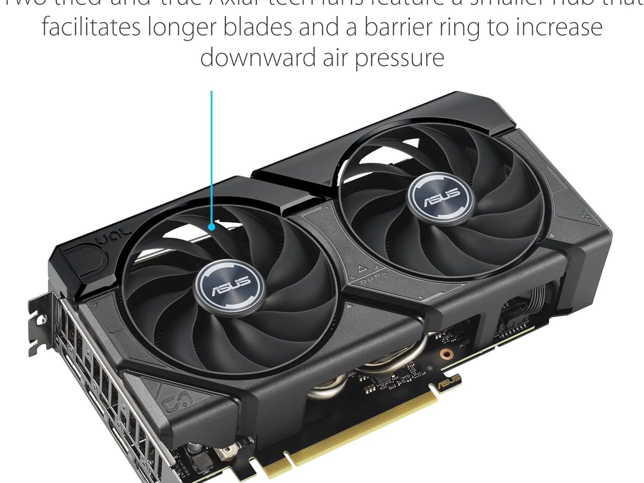 RTX™ 4060 8GB GDDR6 ASUS Dual GeForce EVO OC Edition