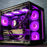 🌃🦇The Dark Knight 🦇Liquid Cooled Gaming PC🦇Nvidia RTX 4070 Ti 12GB🦇AMD Ryzen 7 7700🦇32GB DDR5