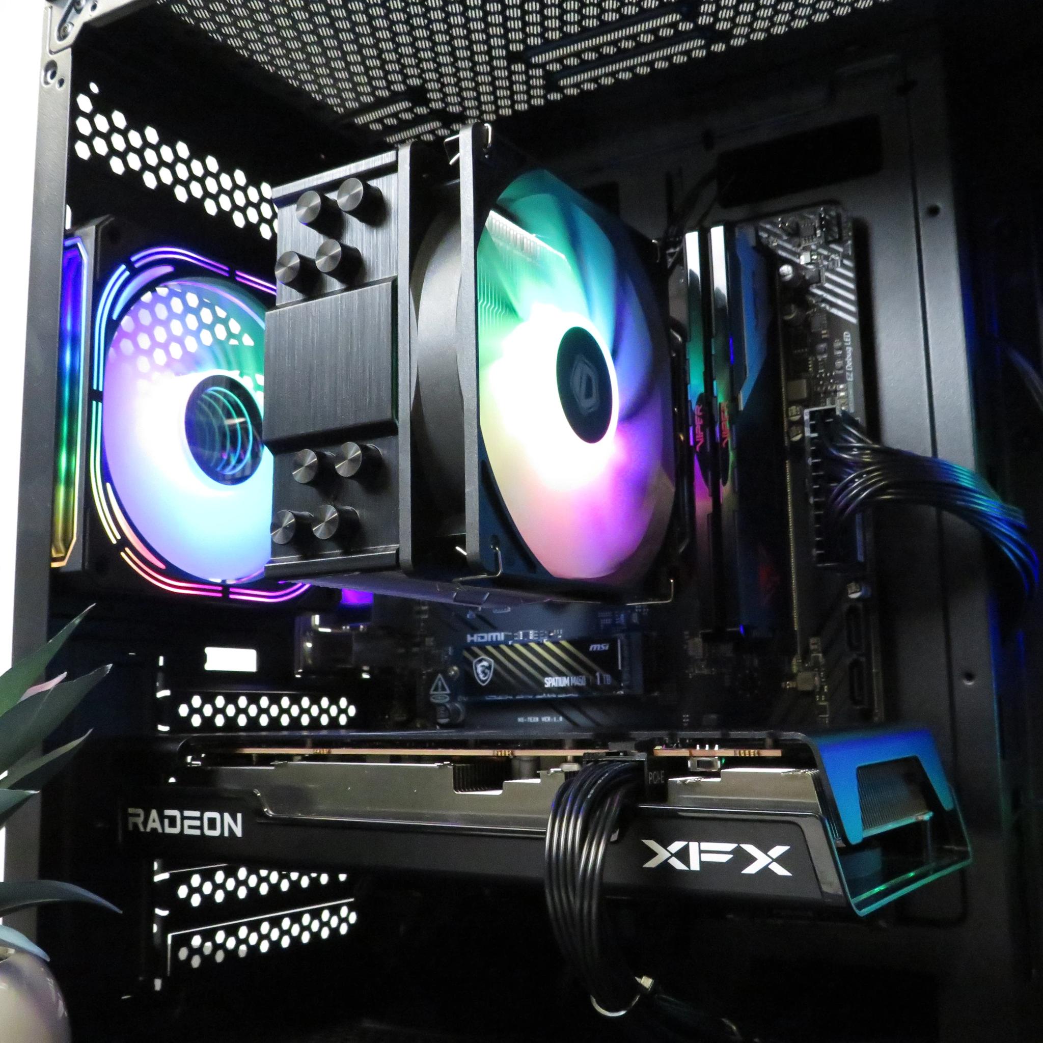 New Year Sale! Team RED AM5 Gamer! Ryzen 5 7500F + RX 6650XT + 16 GB DDR5 + 1 TB Gen 4 NVME