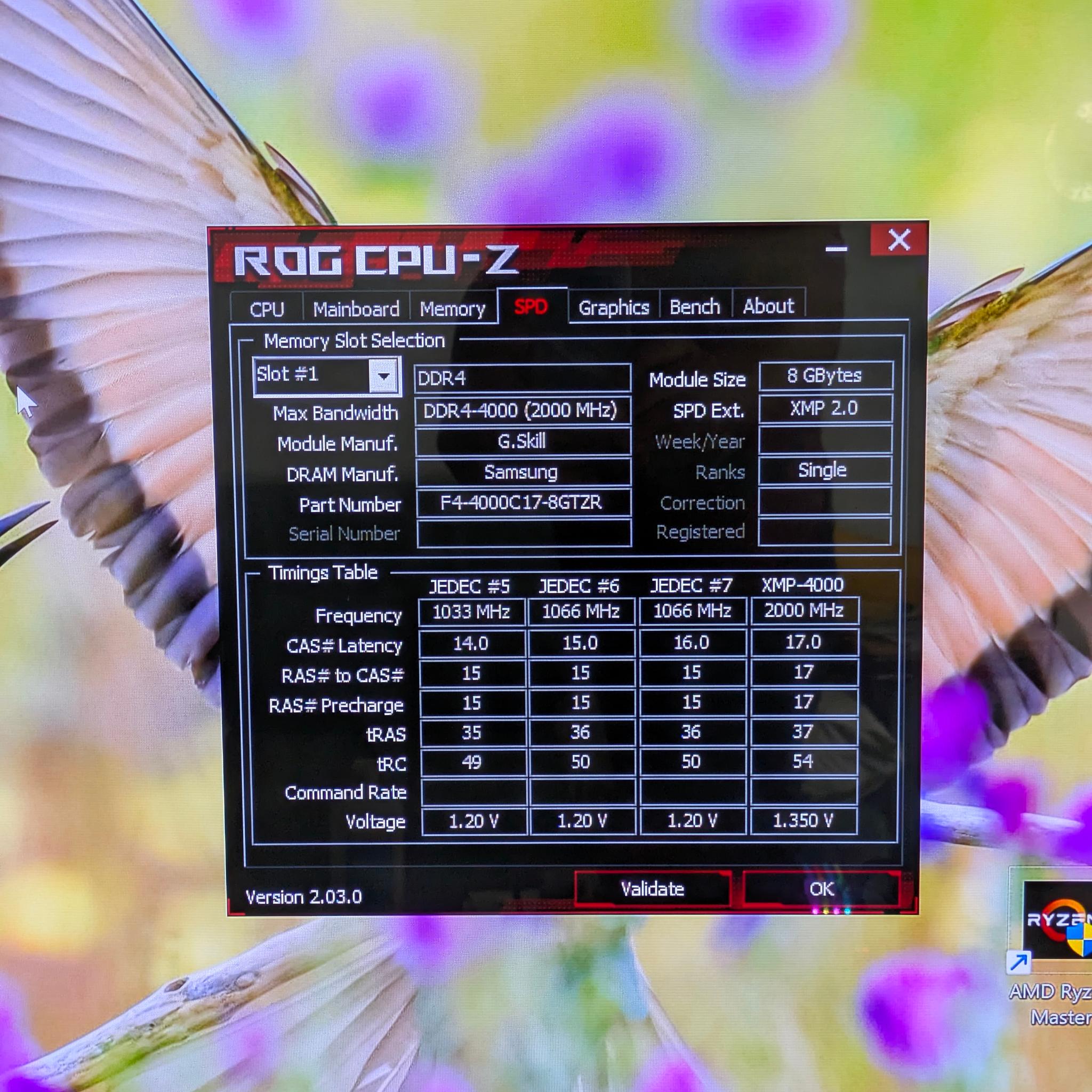 G.Skill TridentZ RGB 32GB (4x8GB) DDR4-4000 CL17 - Confirmed B-Die