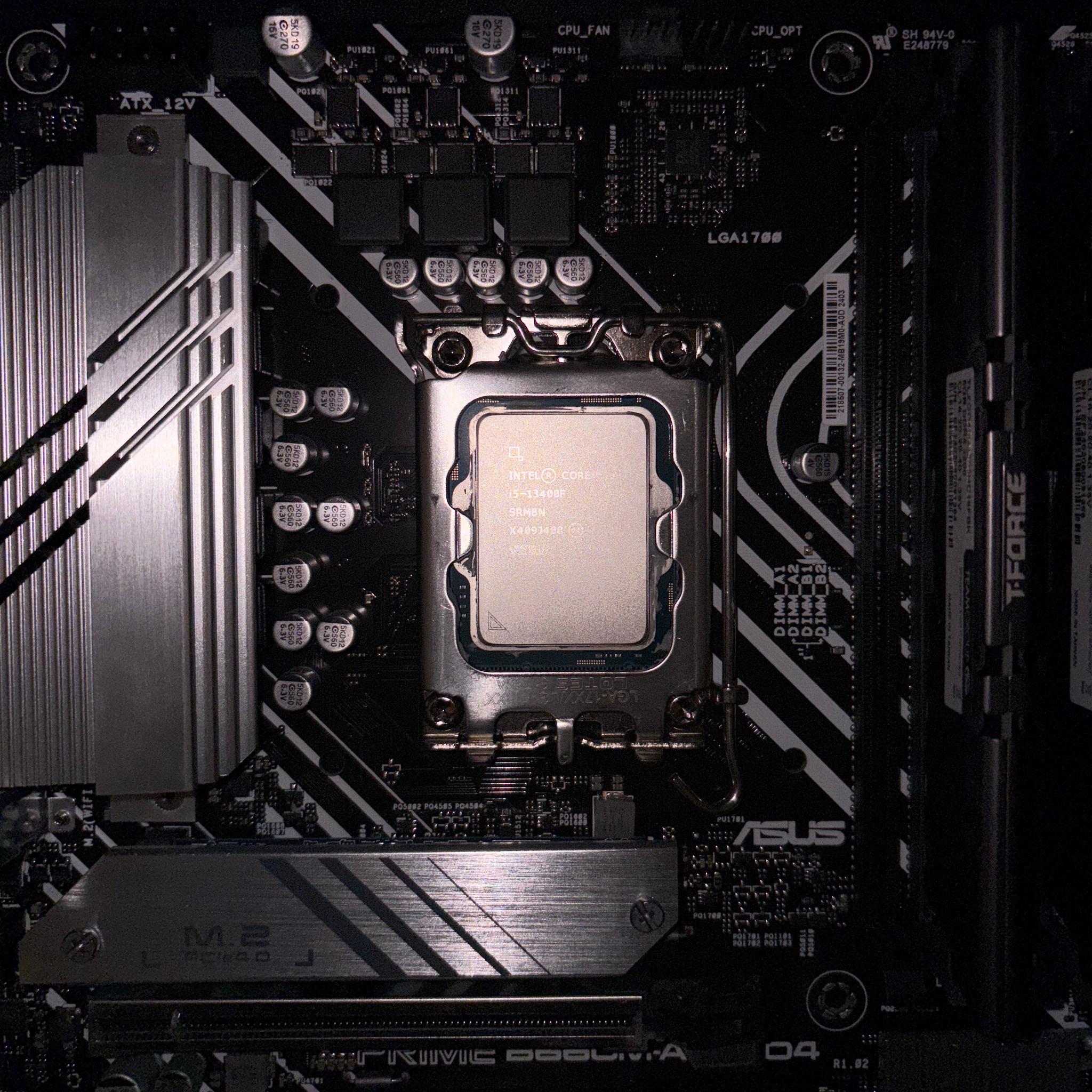 Intel i5-13400F B660M Starter Bundle | 16GB DDR4 3200 | CPU Cooler + 650W PSU | BONUS 8GB RAM KIT