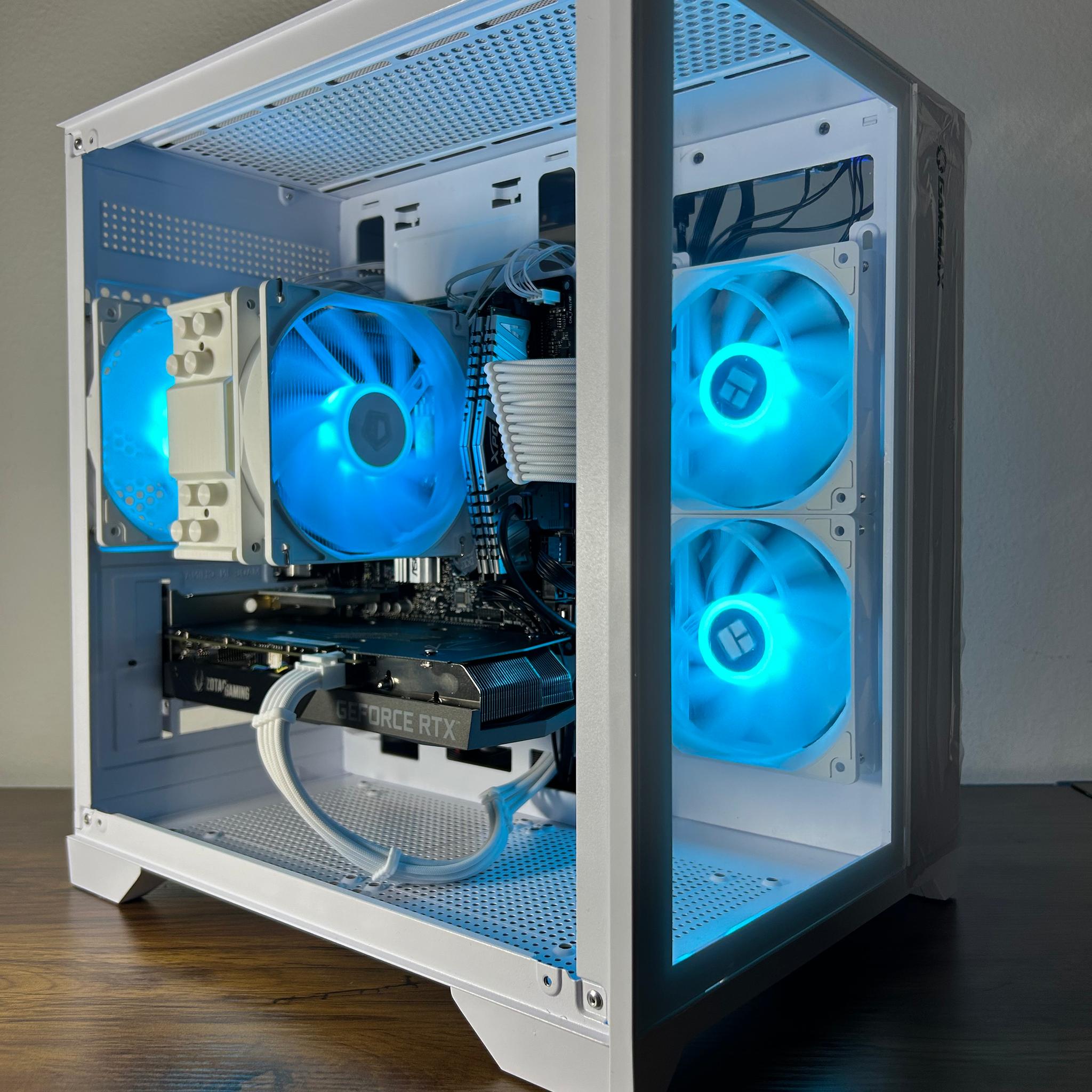 Beast White Gaming PC (RTX 3060, i7)